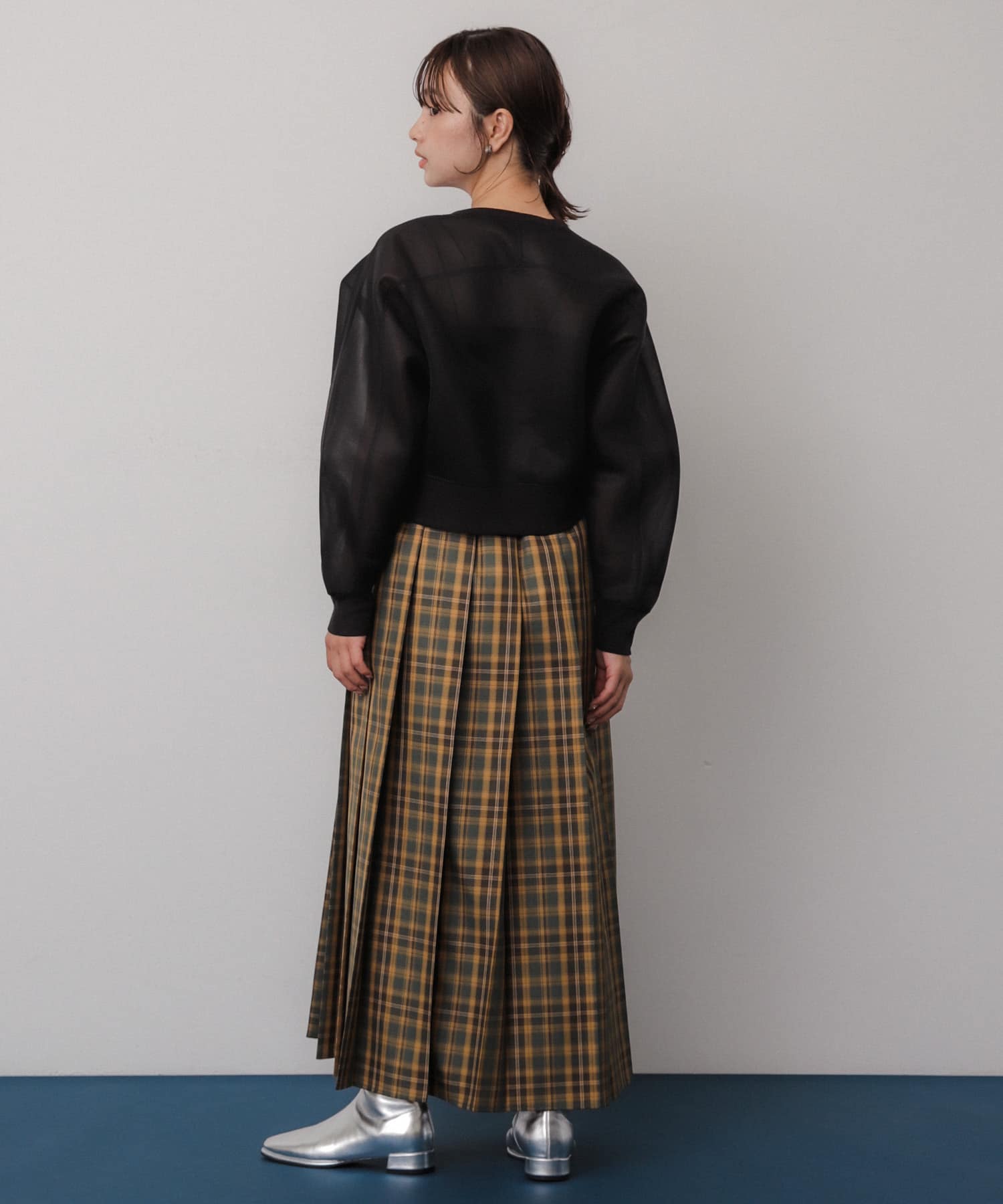 身長：158cm サイズ：one