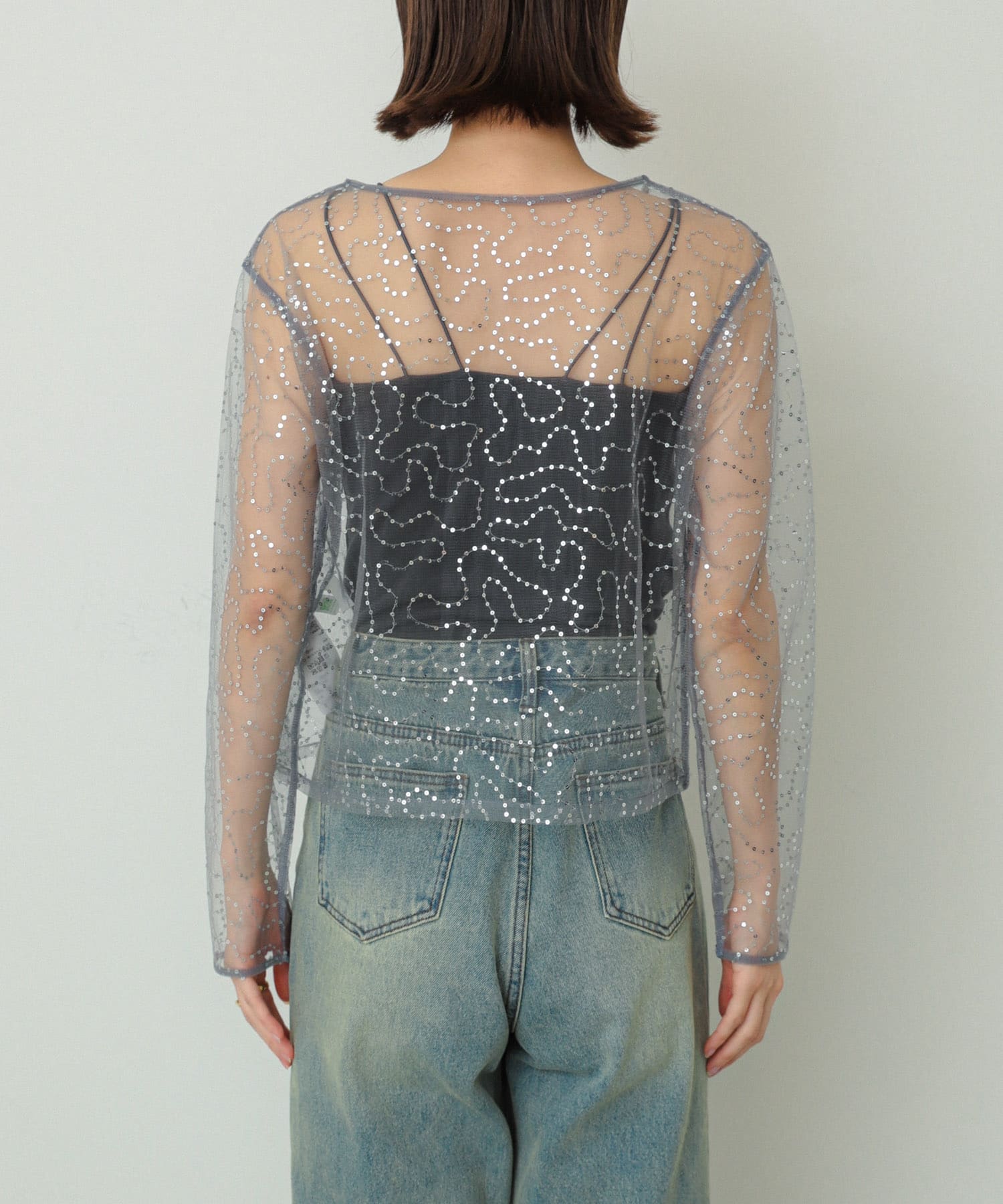 身長：169cm サイズ：one