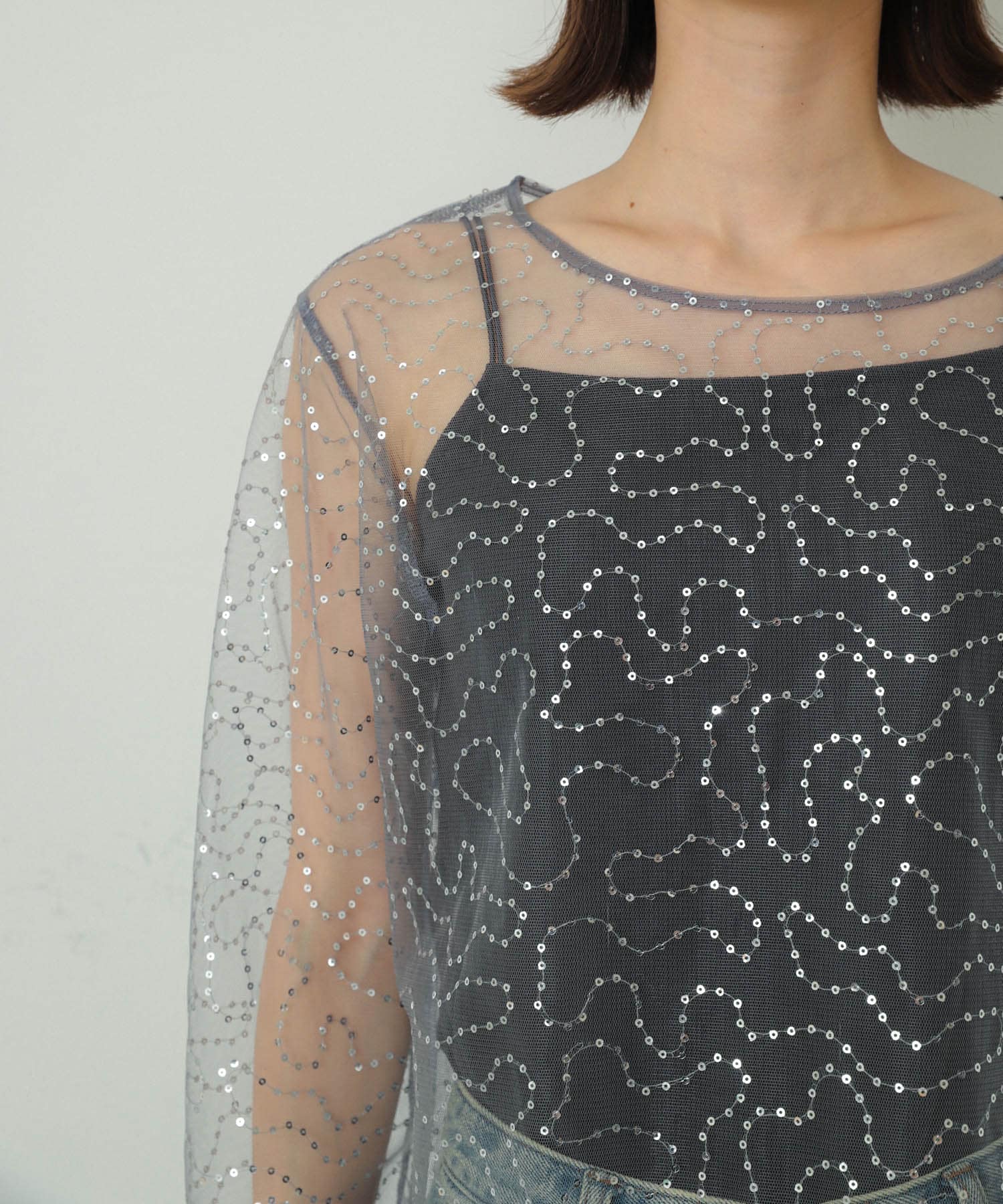 身長：169cm サイズ：one