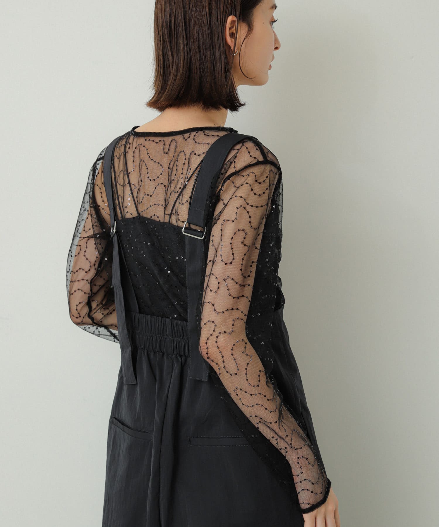 身長：169cm サイズ：one