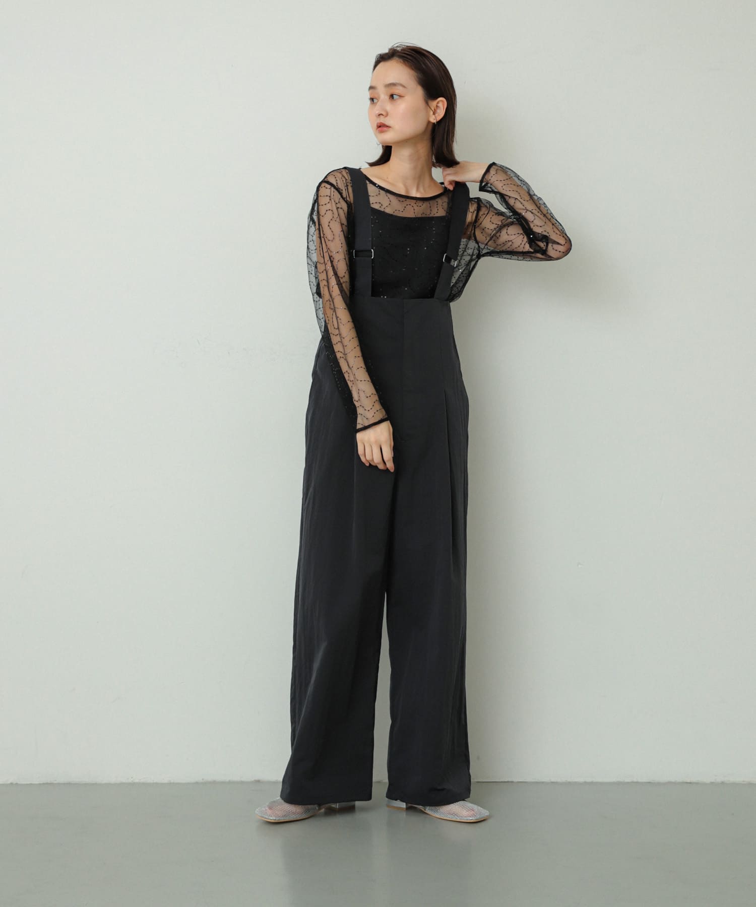 身長：169cm サイズ：one