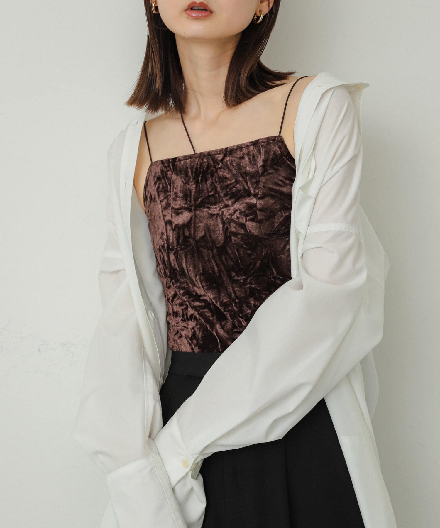 身長：169cm サイズ：one