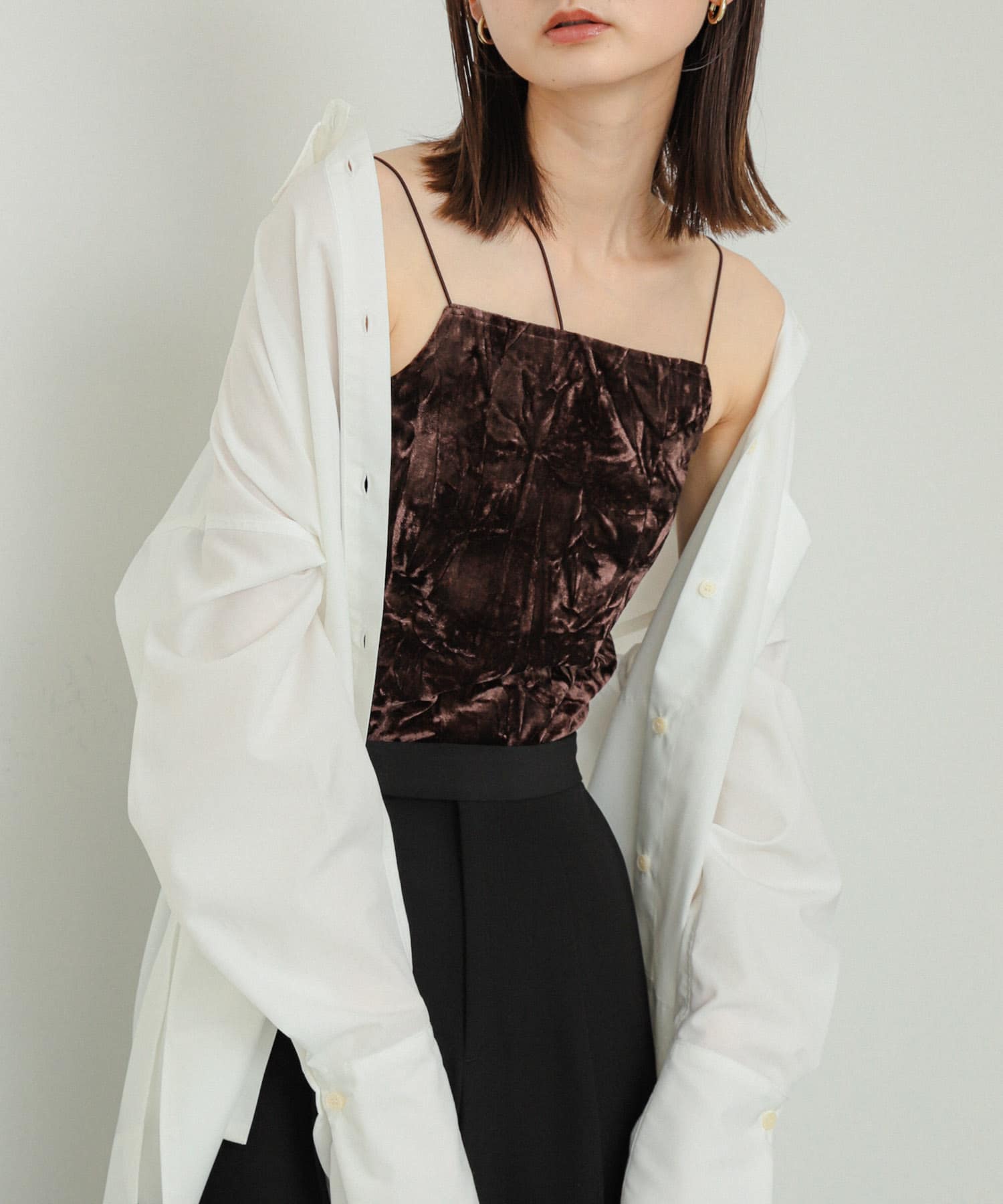 身長：169cm サイズ：one