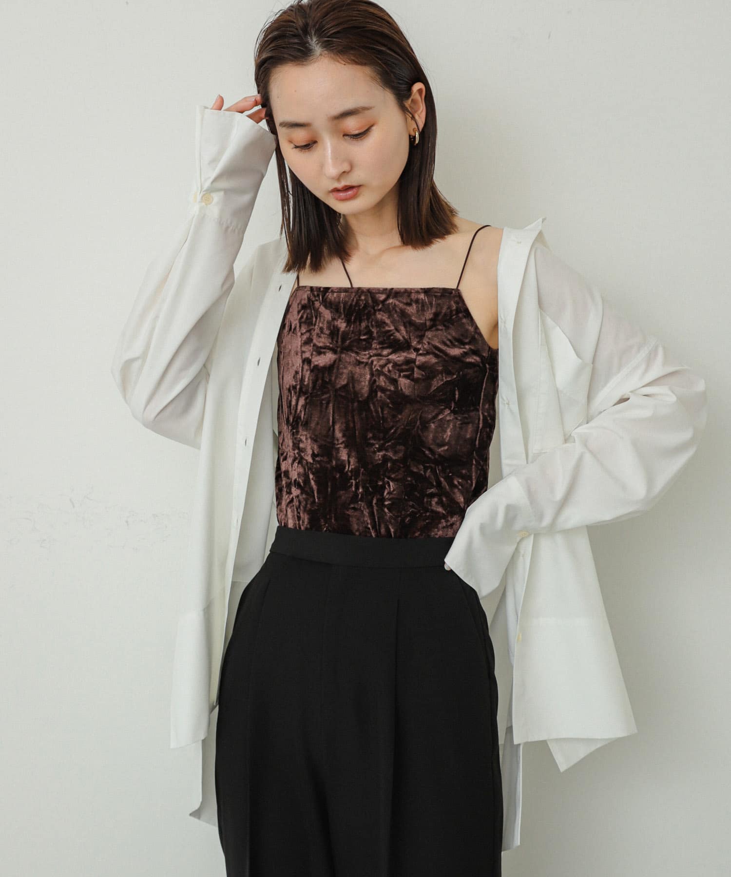 身長：169cm サイズ：one