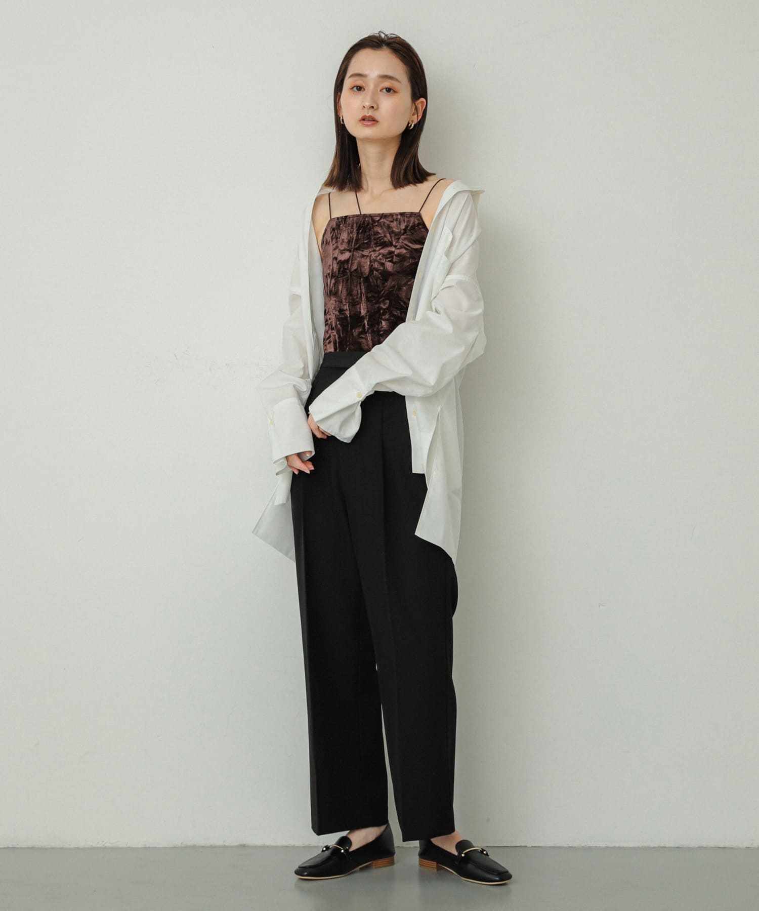 身長：169cm サイズ：one
