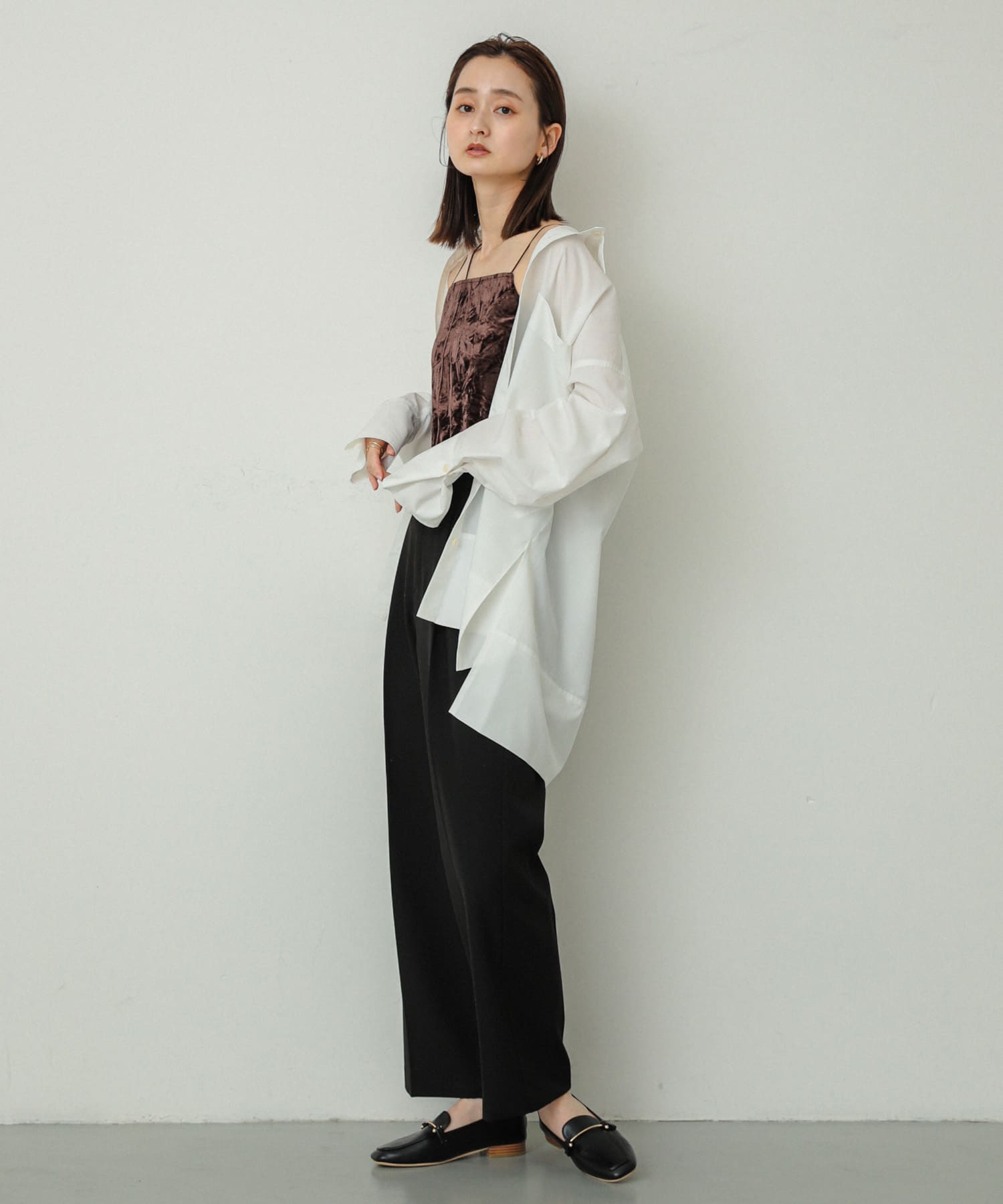 身長：169cm サイズ：one