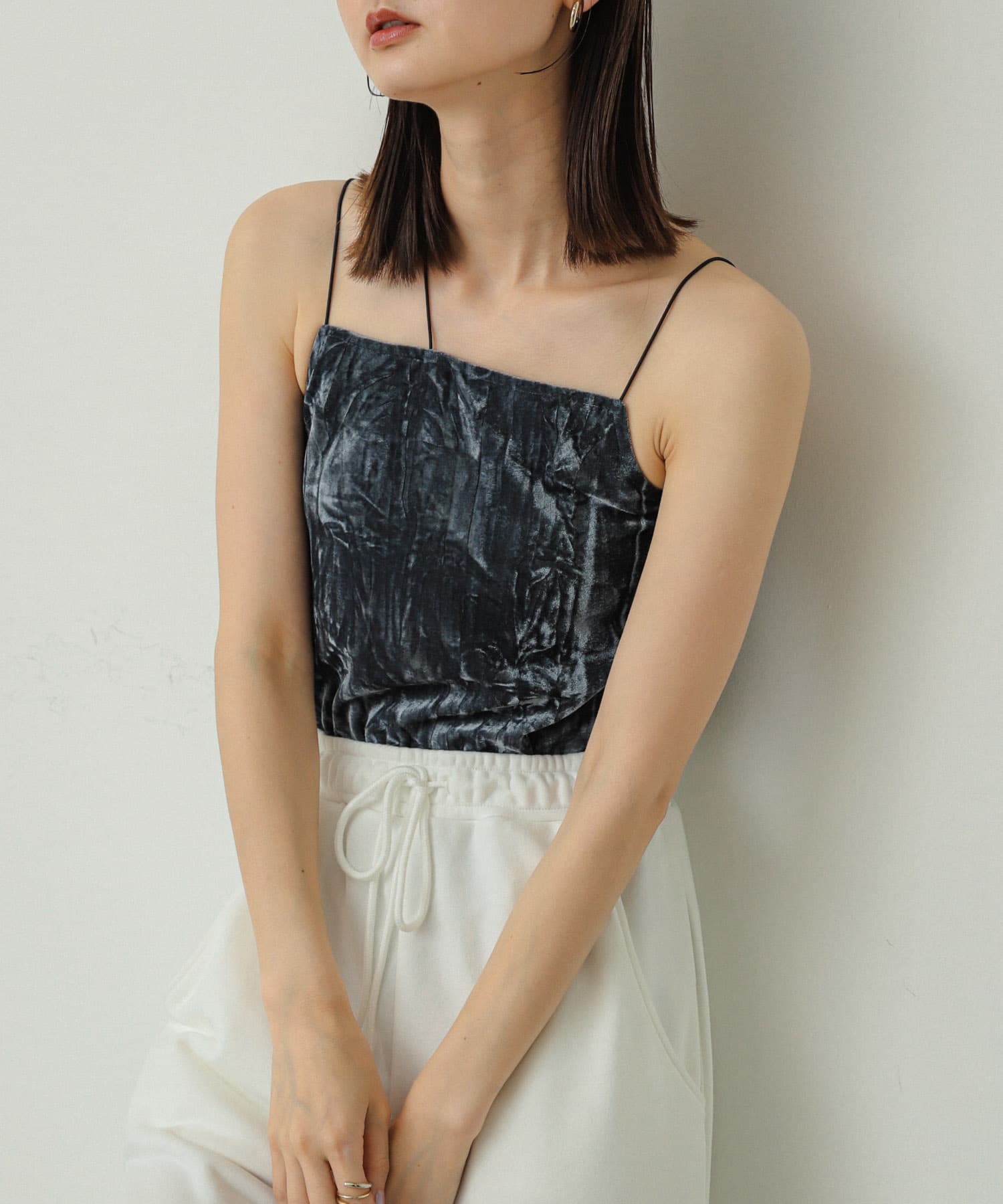 身長：169cm サイズ：one