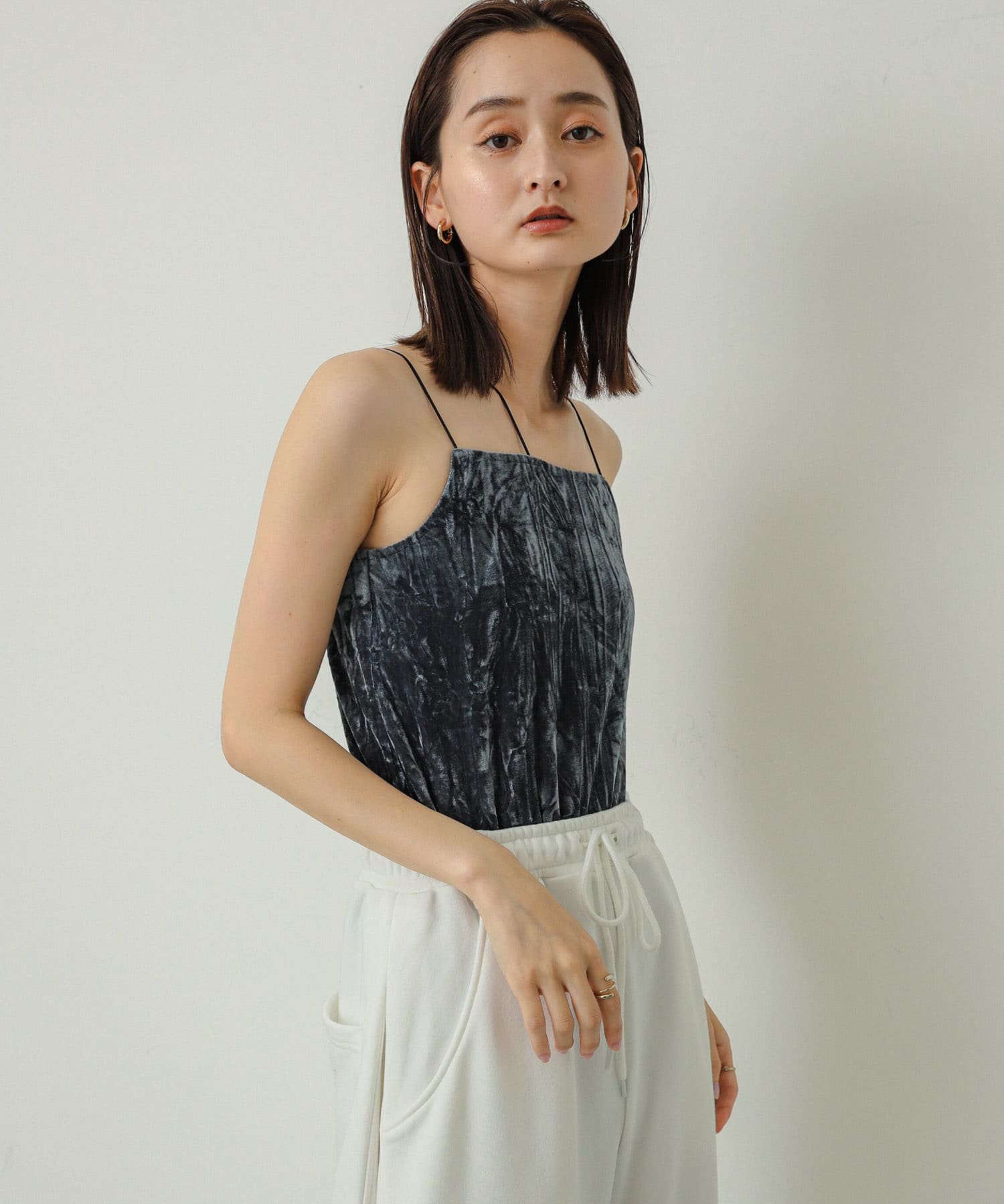 身長：169cm サイズ：one