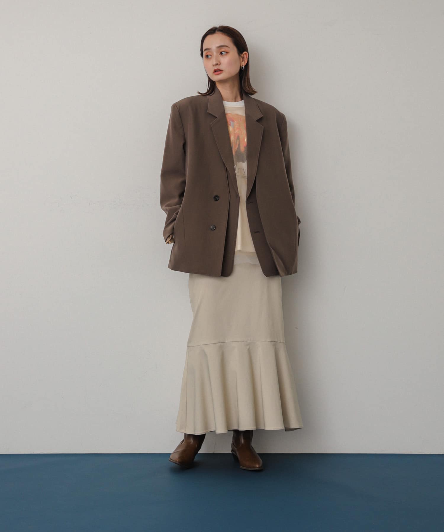 身長：169cm サイズ：one