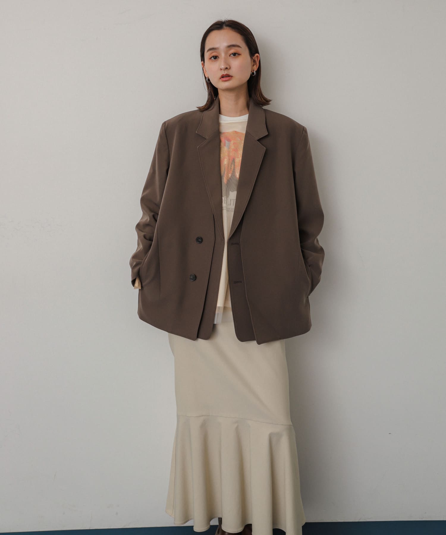 身長：169cm サイズ：one