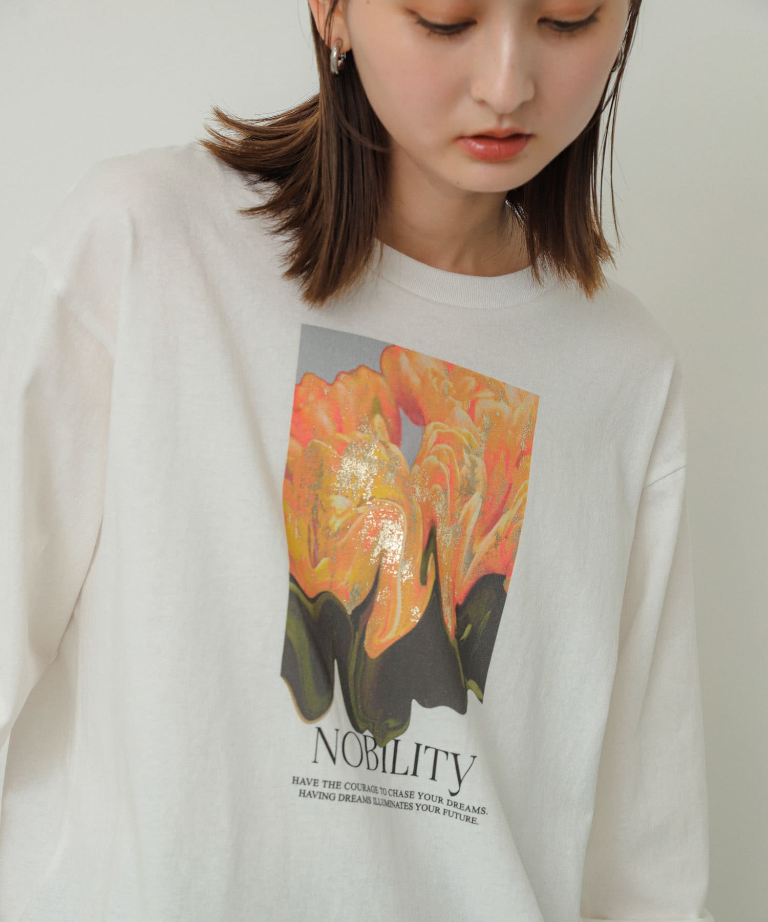 身長：169cm サイズ：one