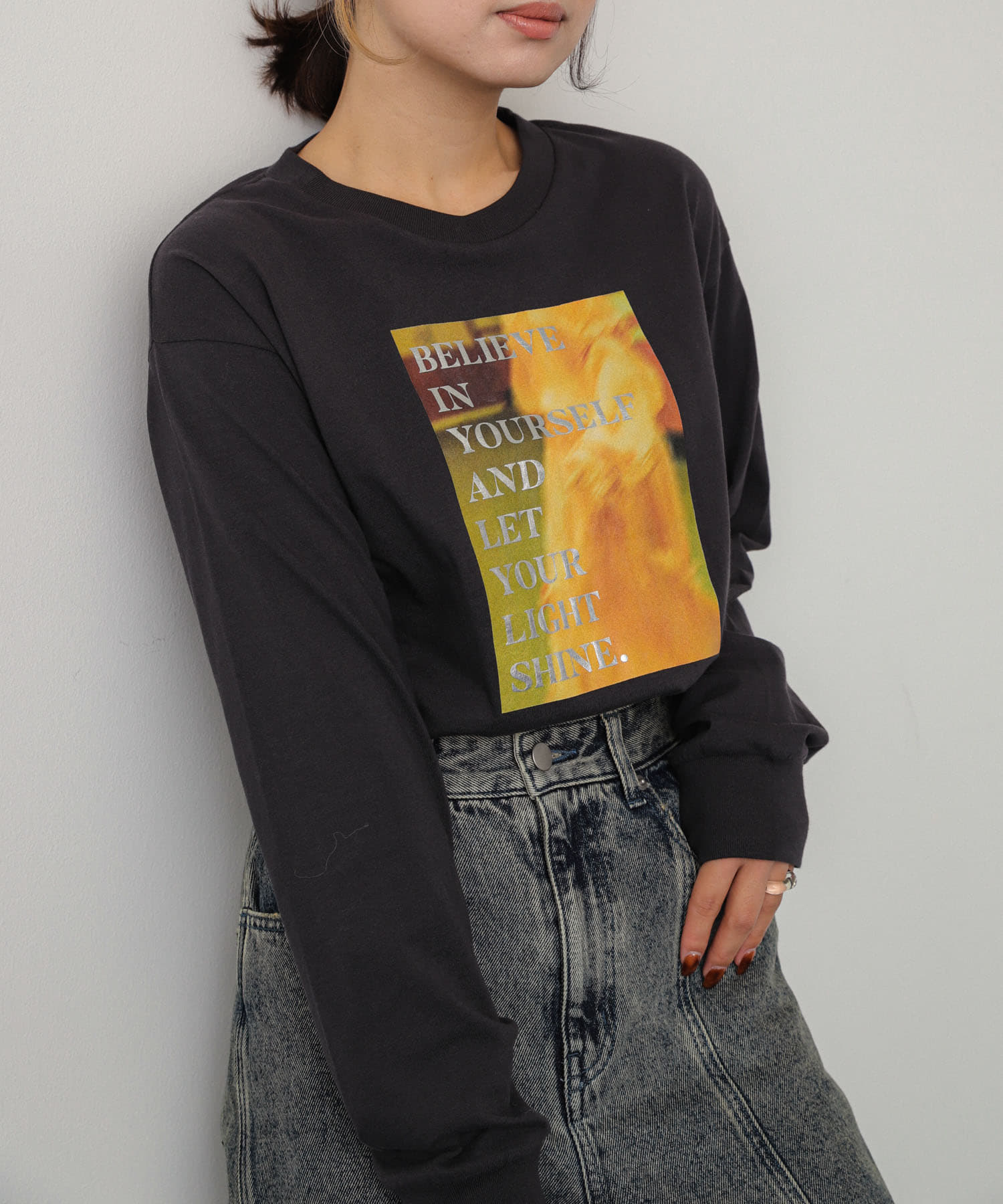 身長：158cm サイズ：one