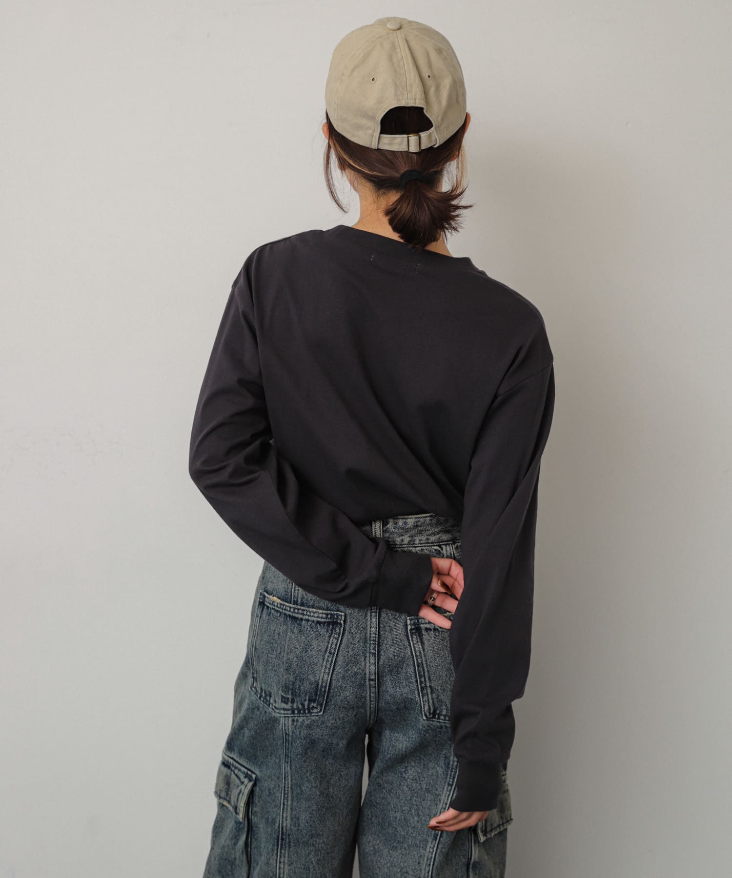 身長：158cm サイズ：one