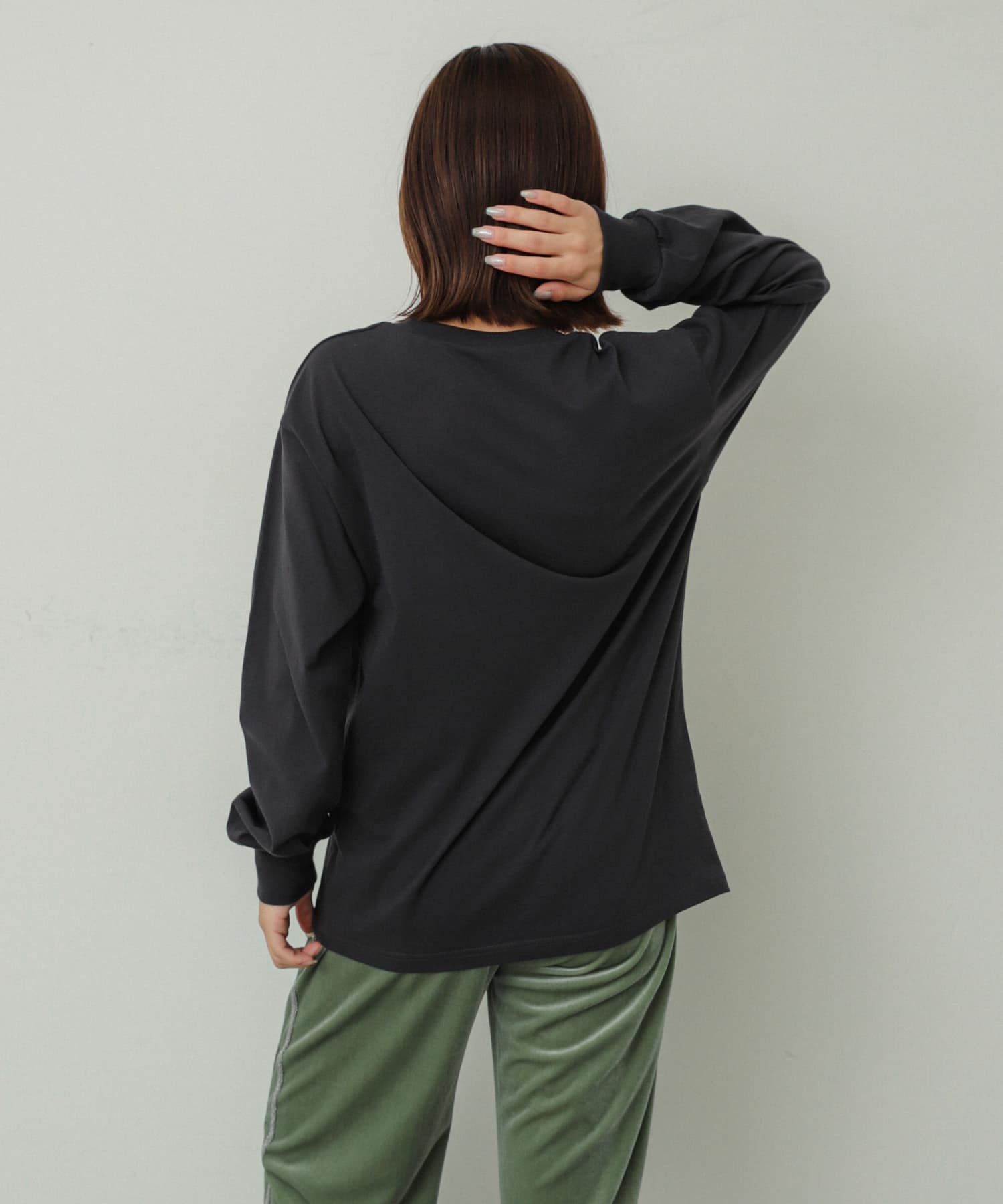 身長：158cm サイズ：one