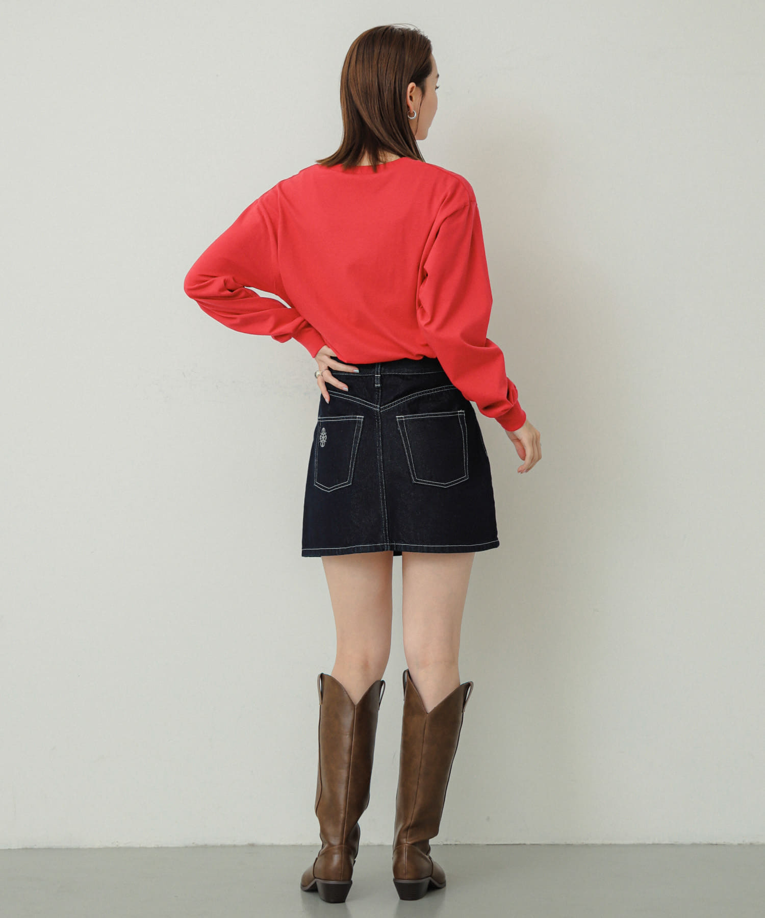 身長：169cm サイズ：one