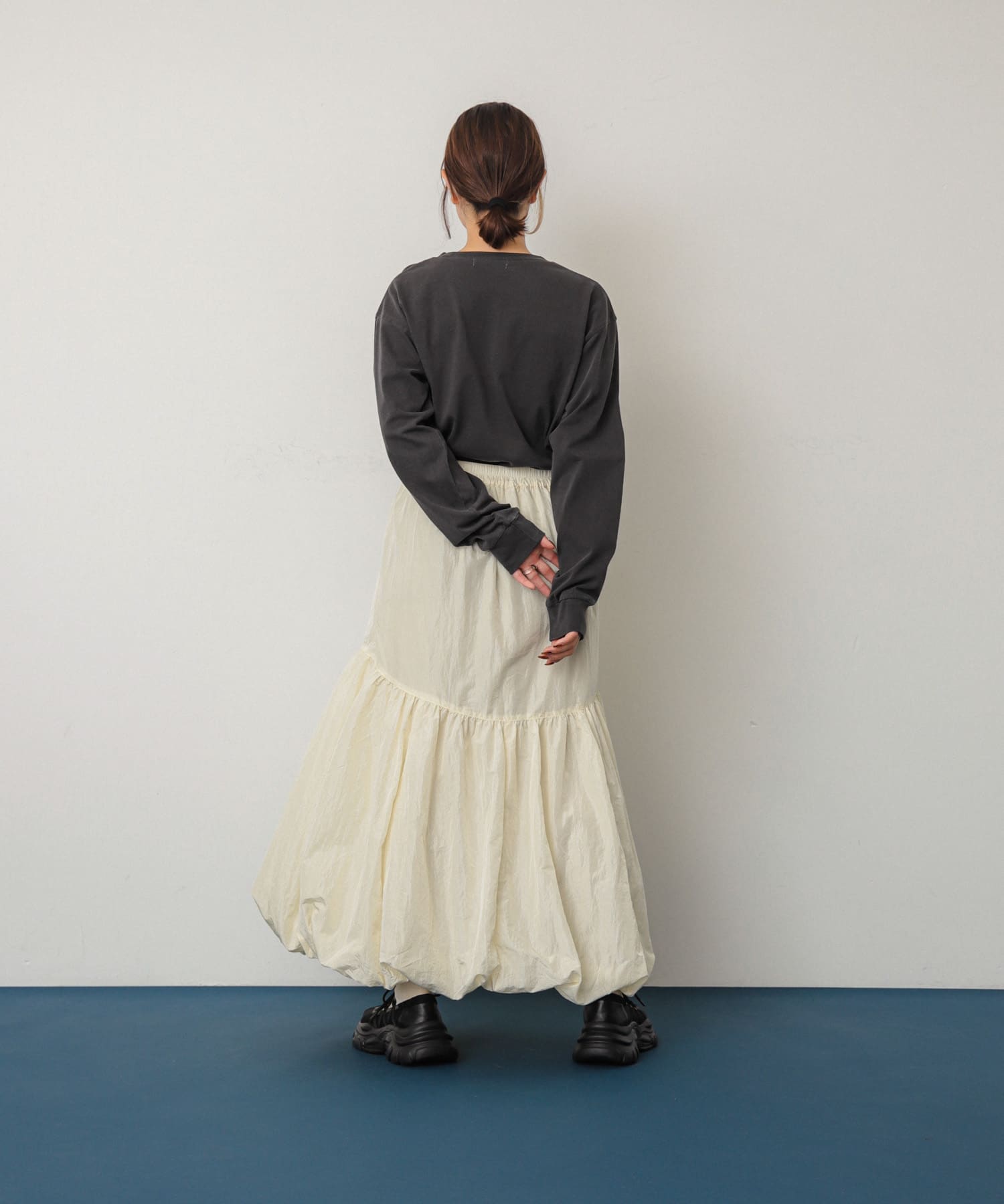 身長：158cm サイズ：one