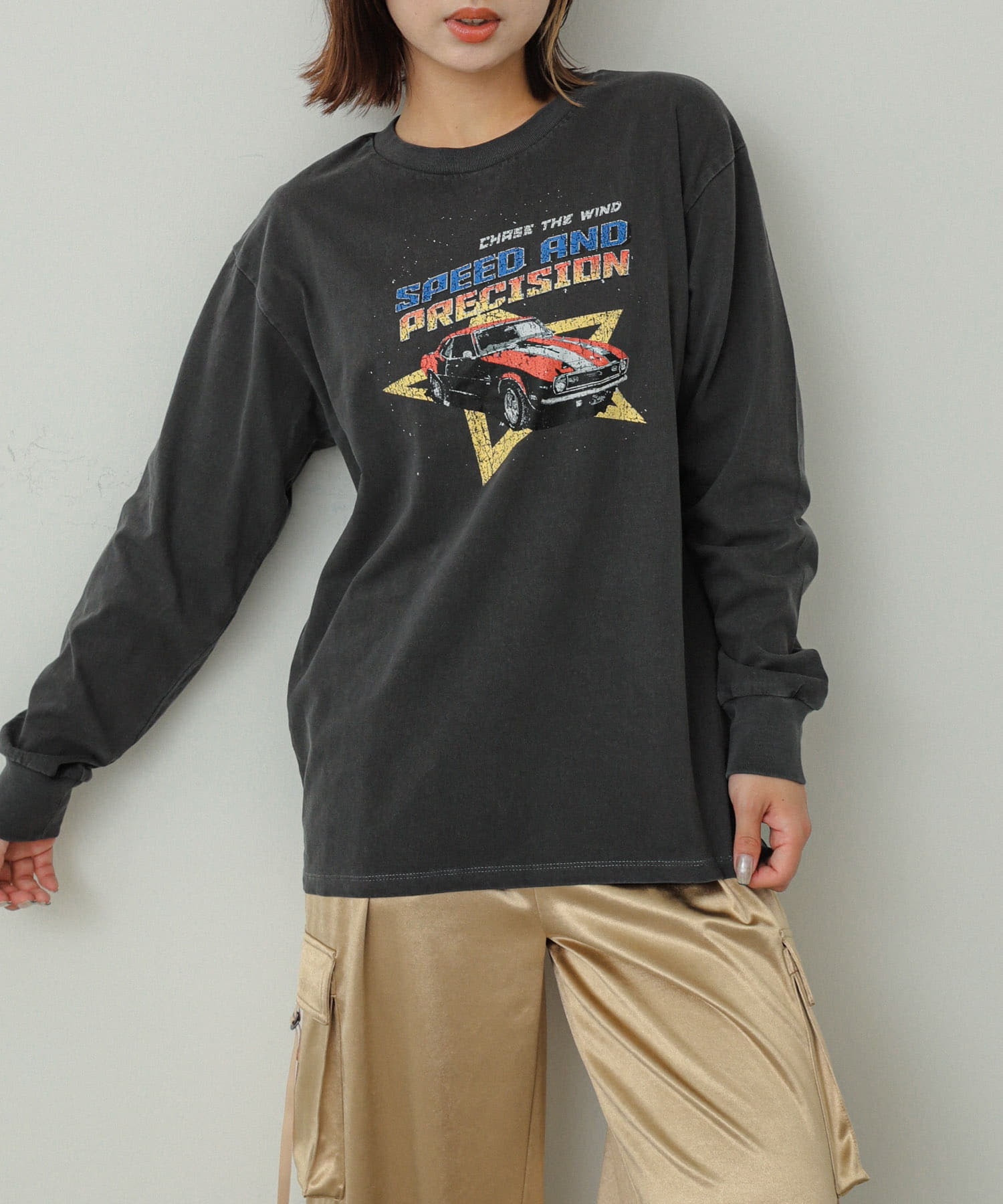 身長：158cm サイズ：one