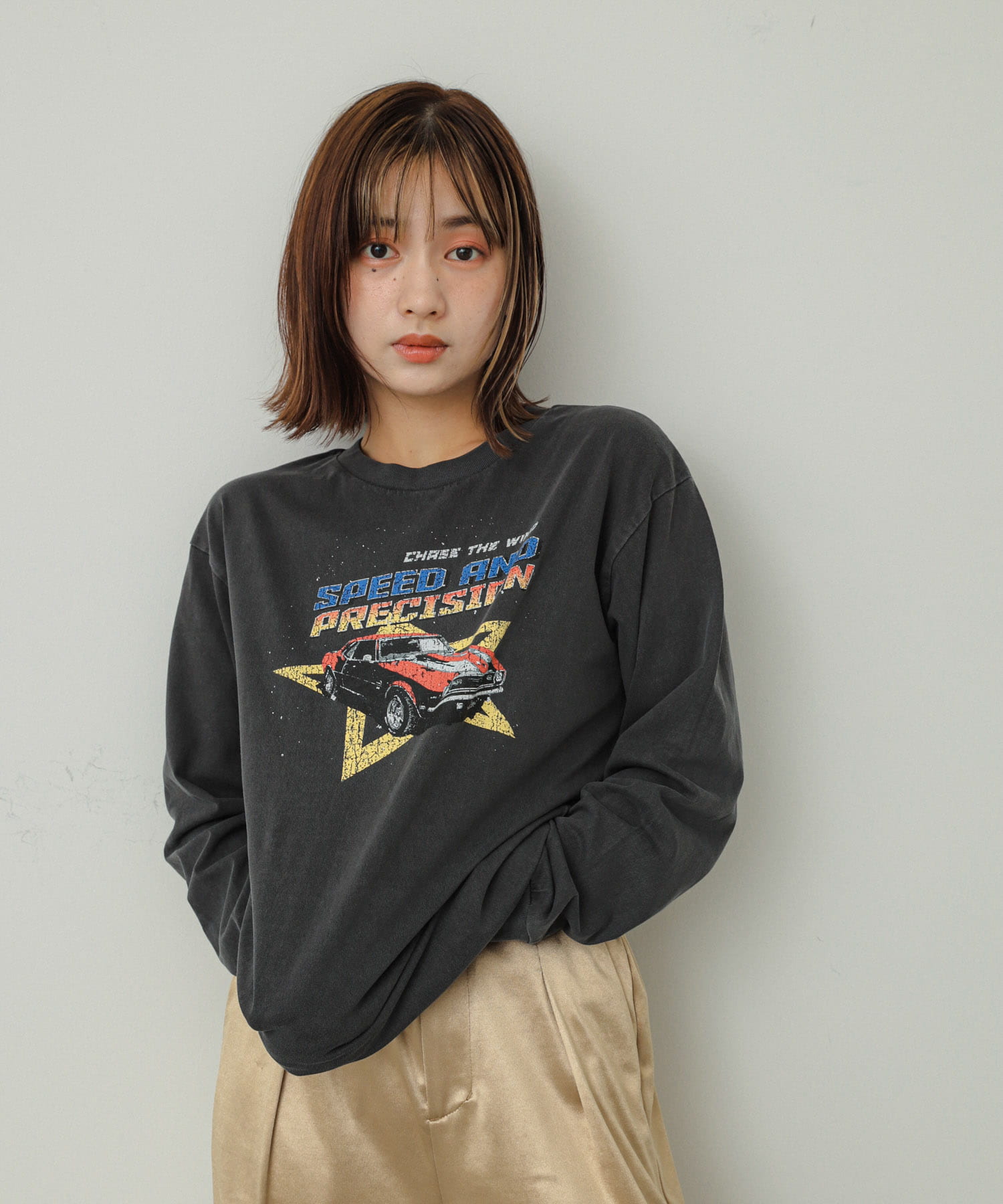 身長：158cm サイズ：one