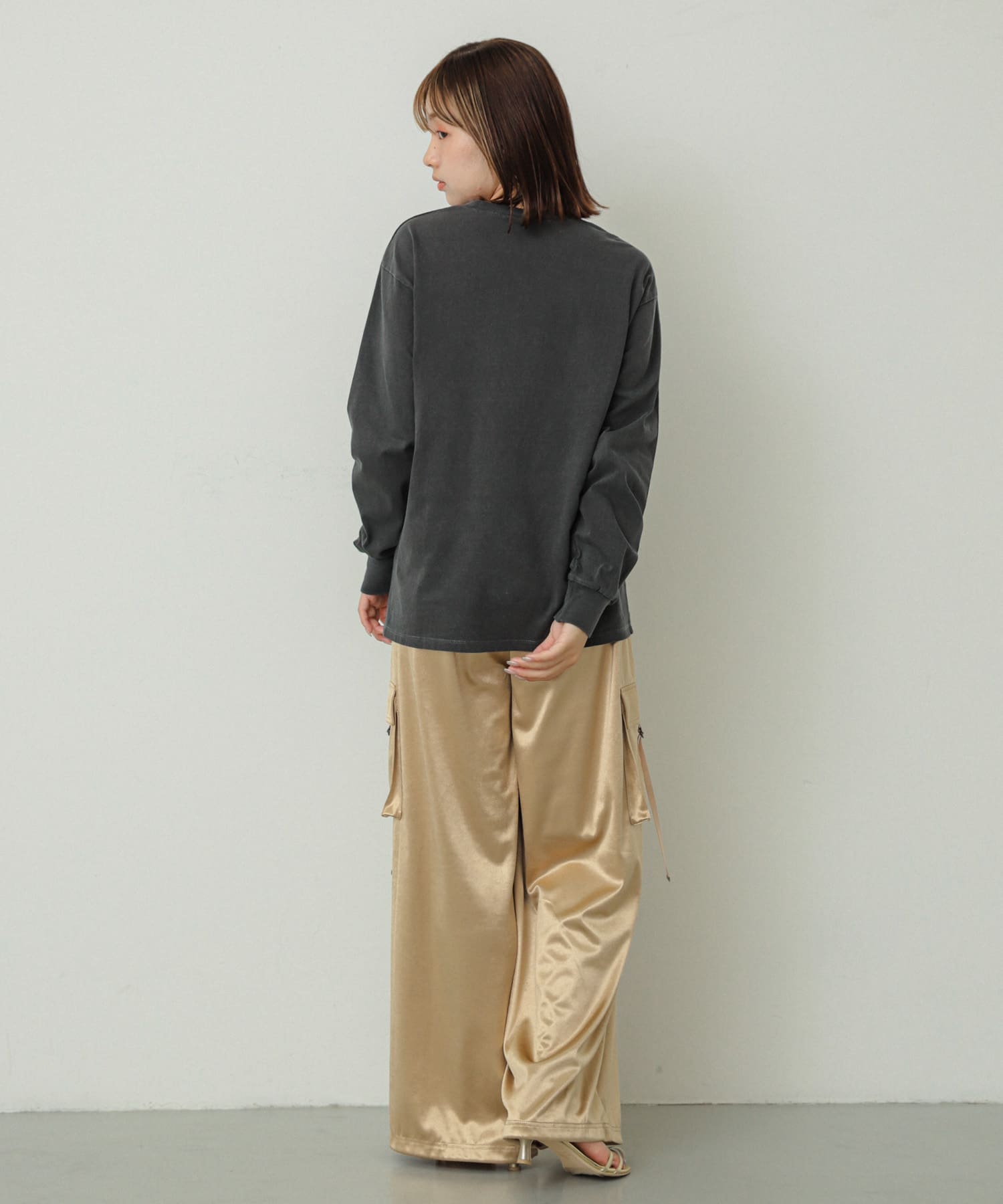 身長：158cm サイズ：one