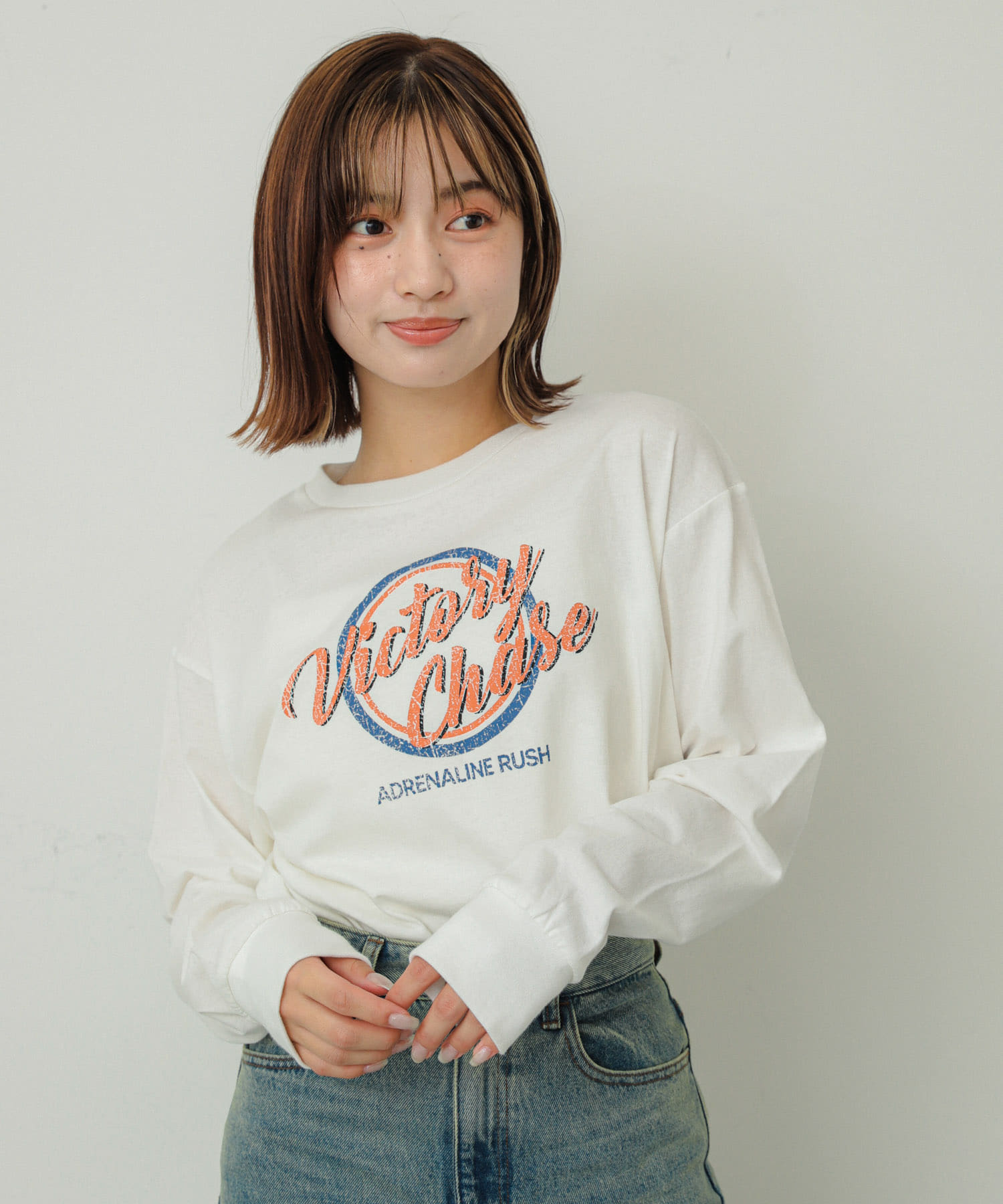 身長：158cm サイズ：one