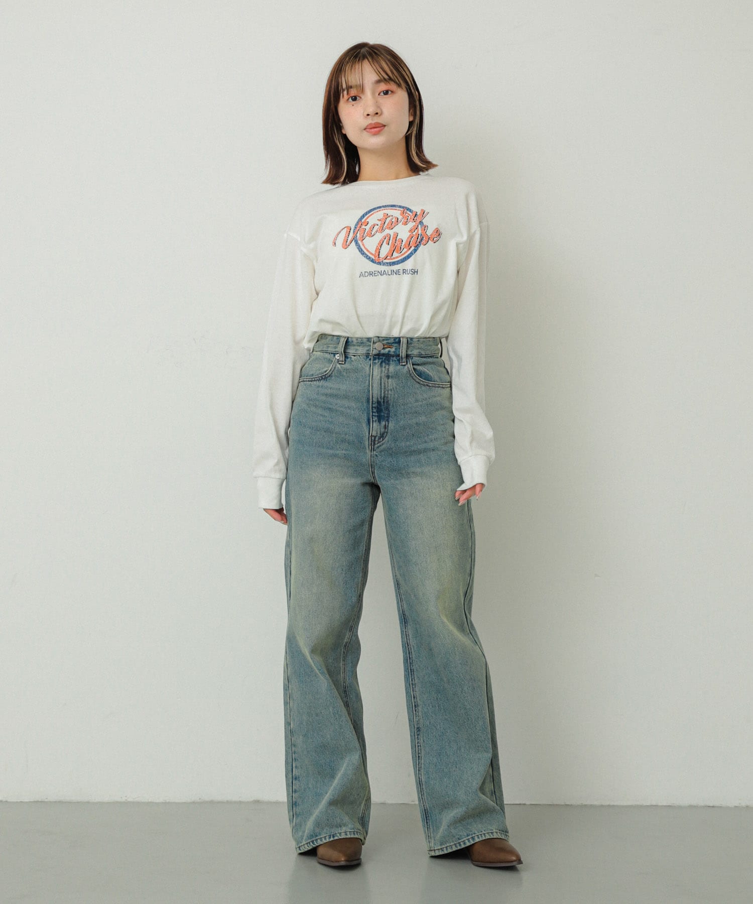 身長：158cm サイズ：one