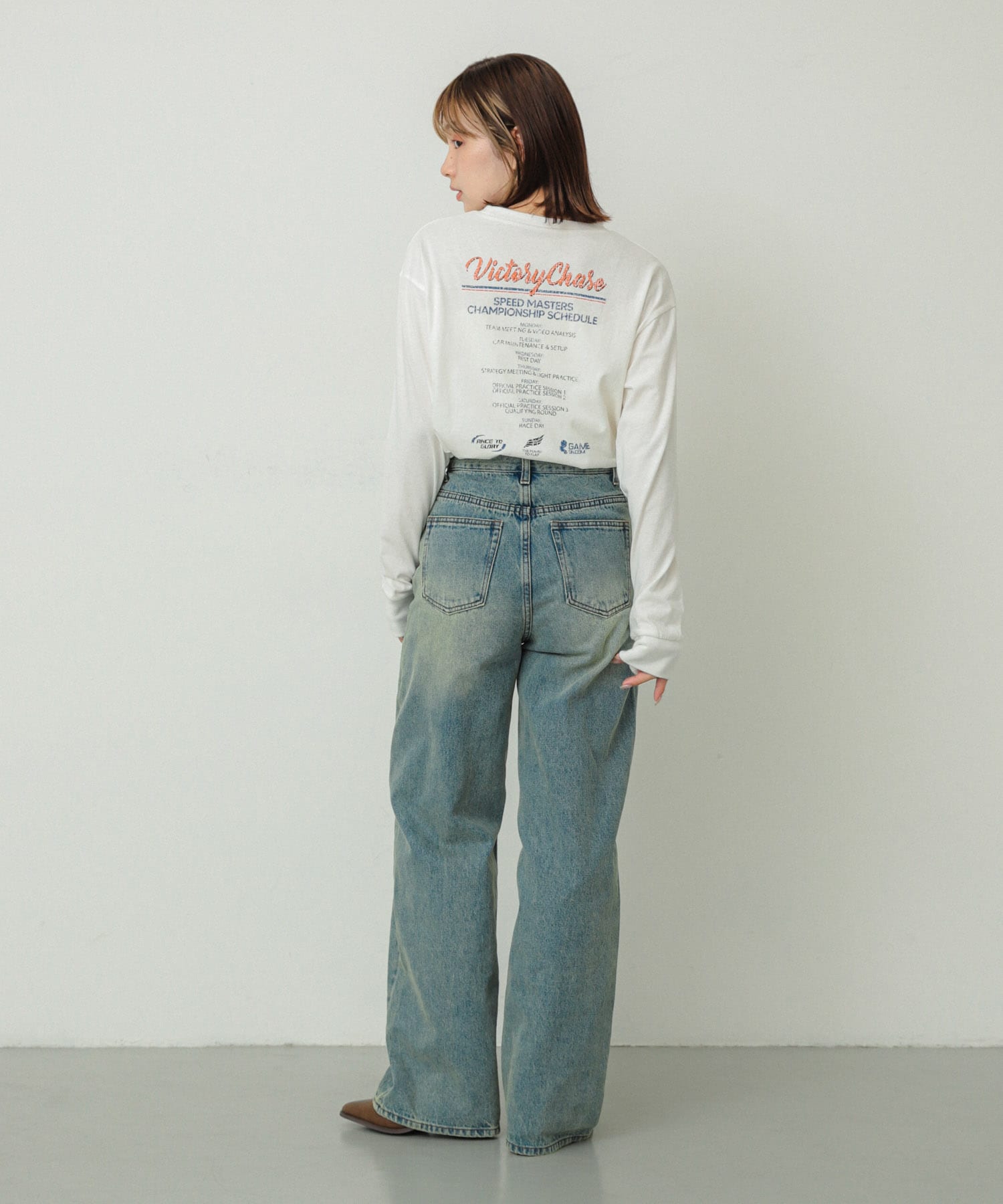 身長：158cm サイズ：one