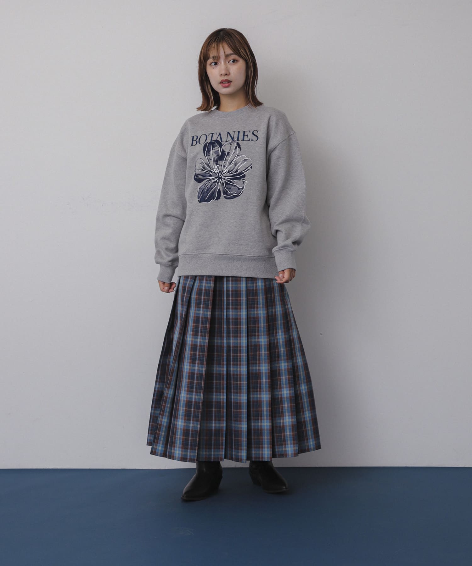 身長：158cm サイズ：one