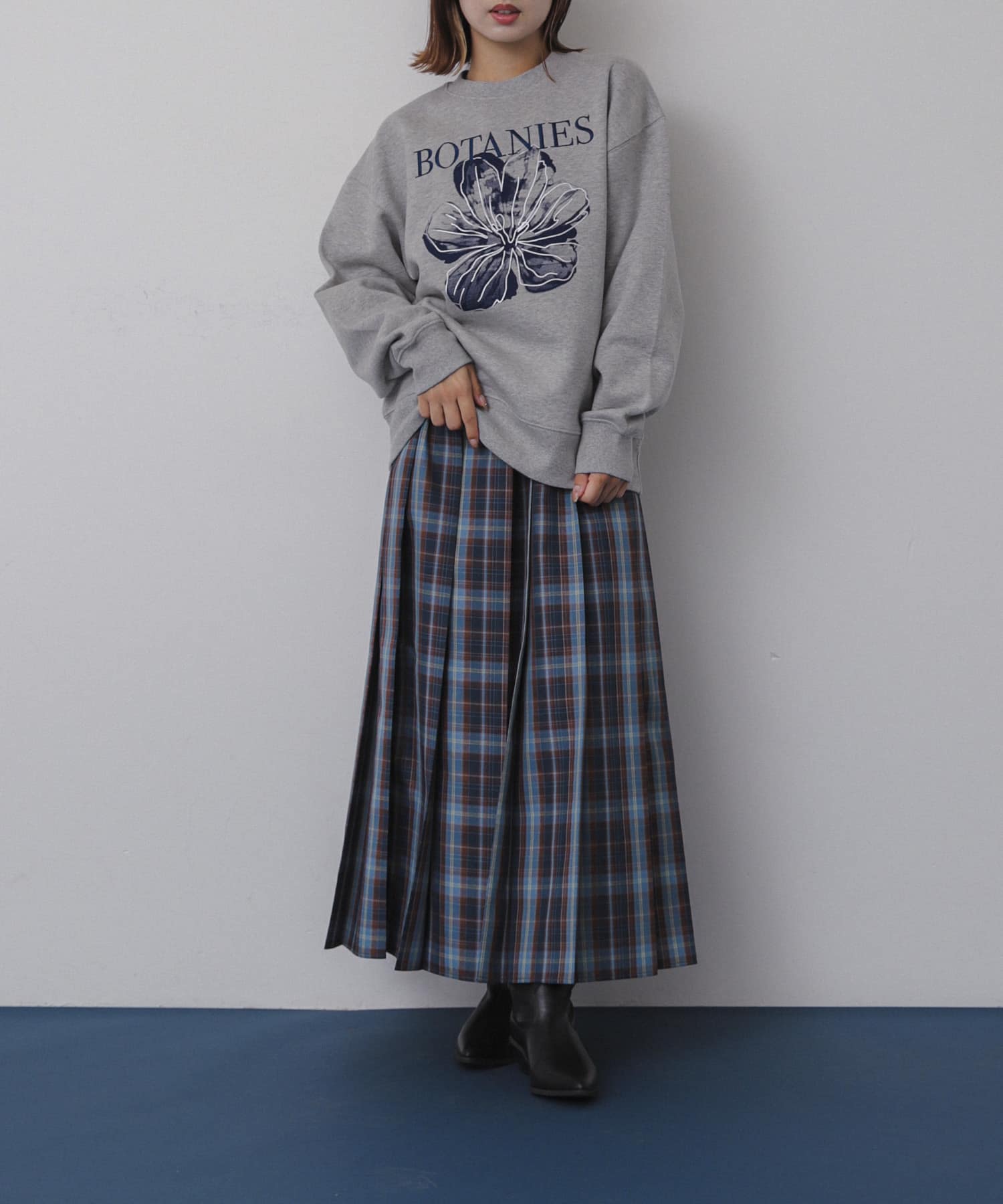 身長：158cm サイズ：one