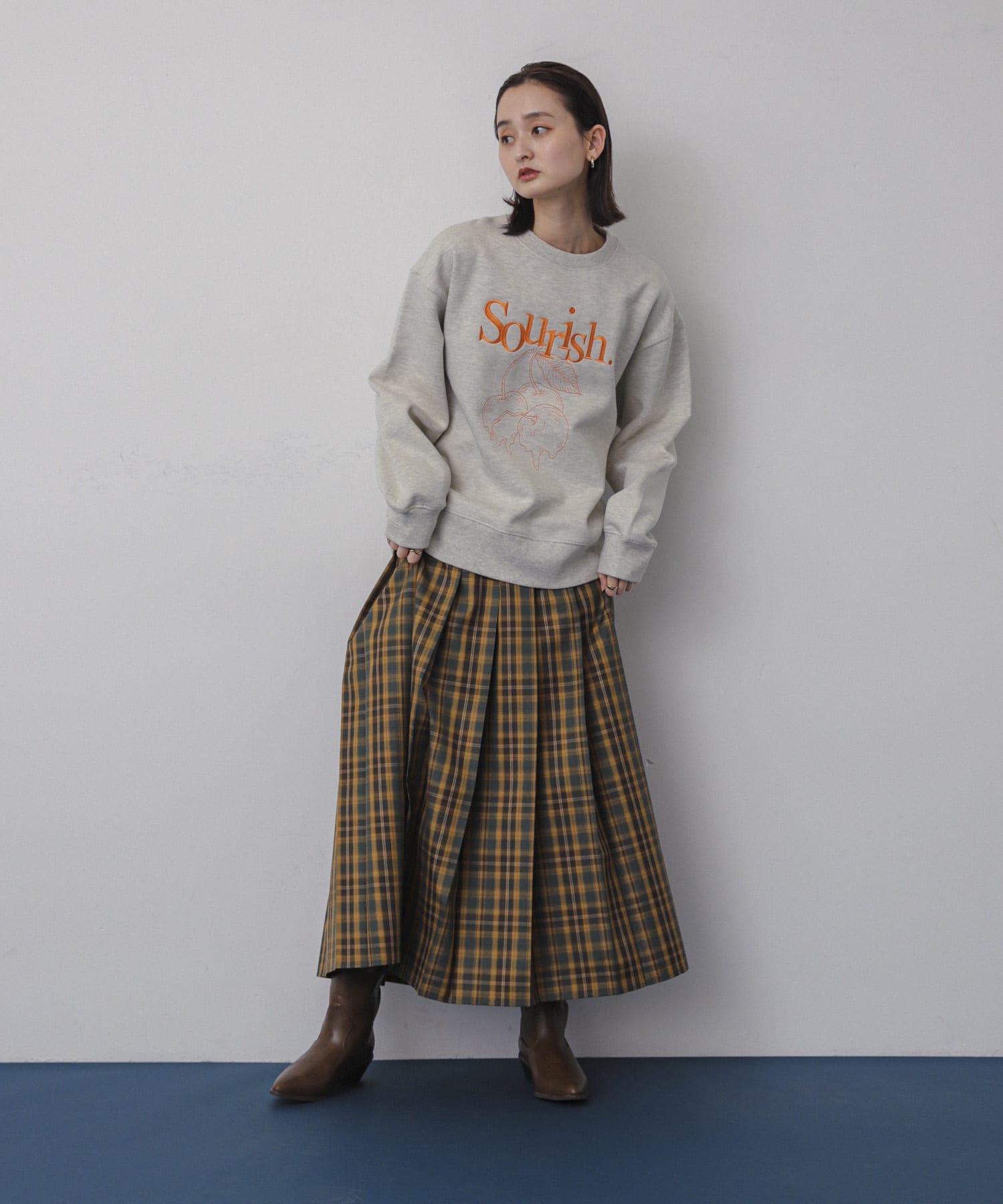 身長：169cm サイズ：one