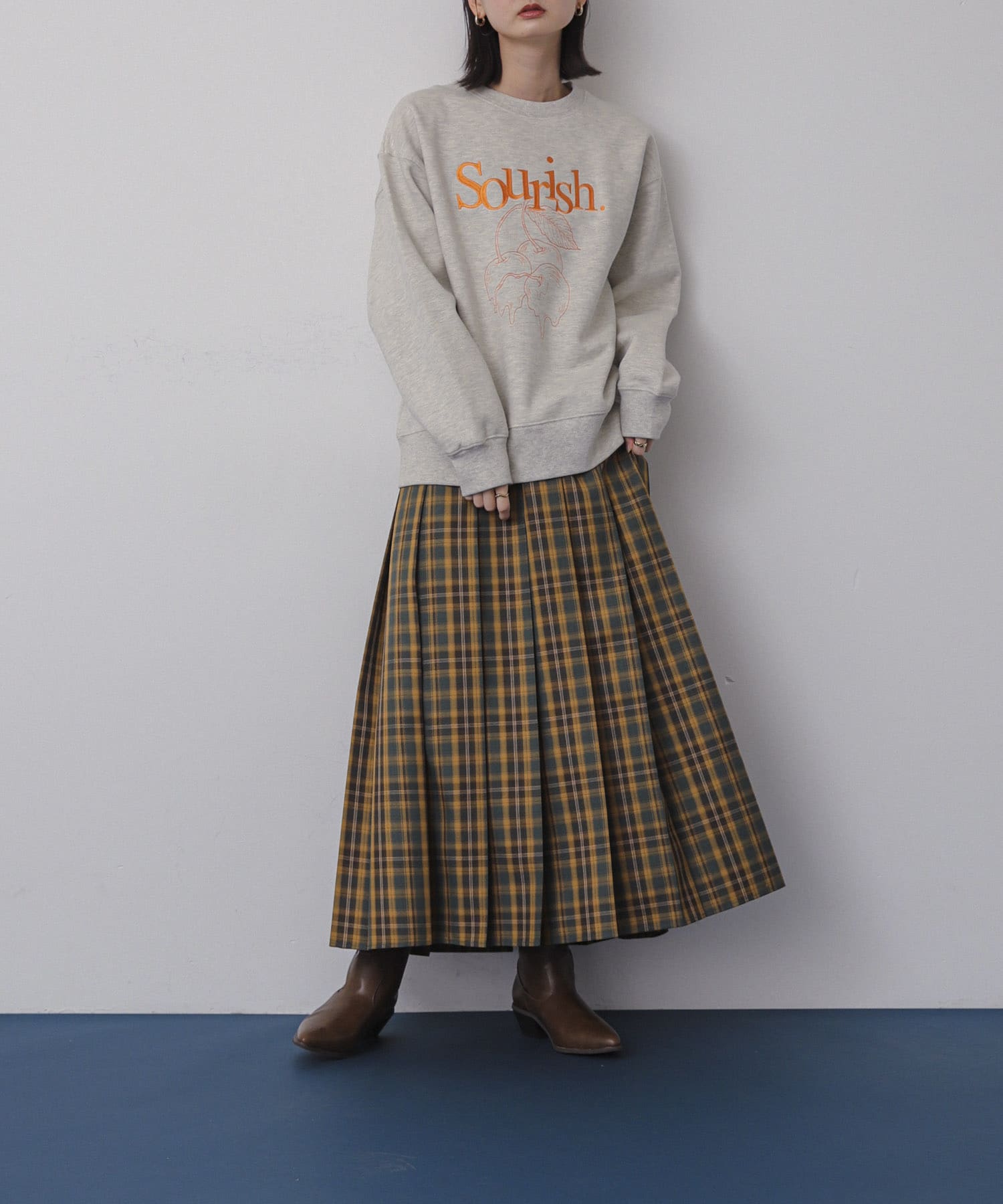 身長：169cm サイズ：one