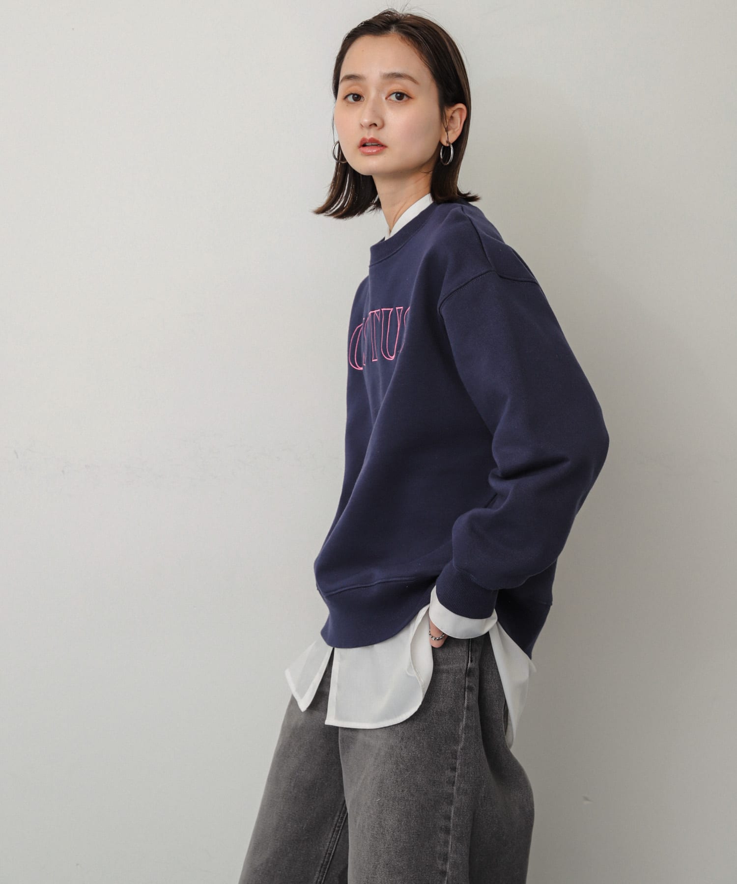 身長：169cm サイズ：one