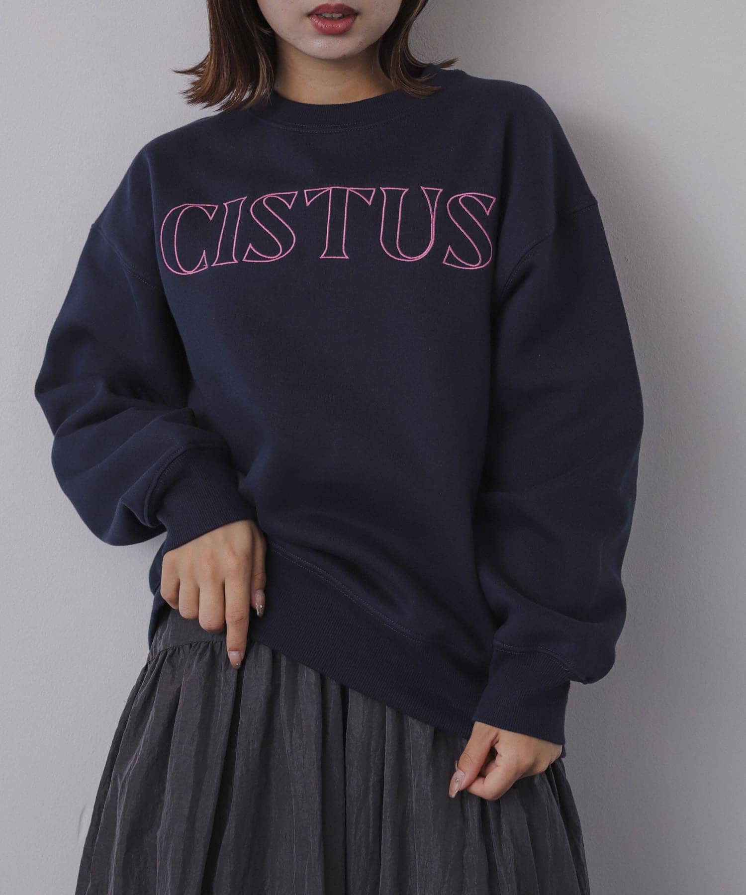 身長：158cm サイズ：one