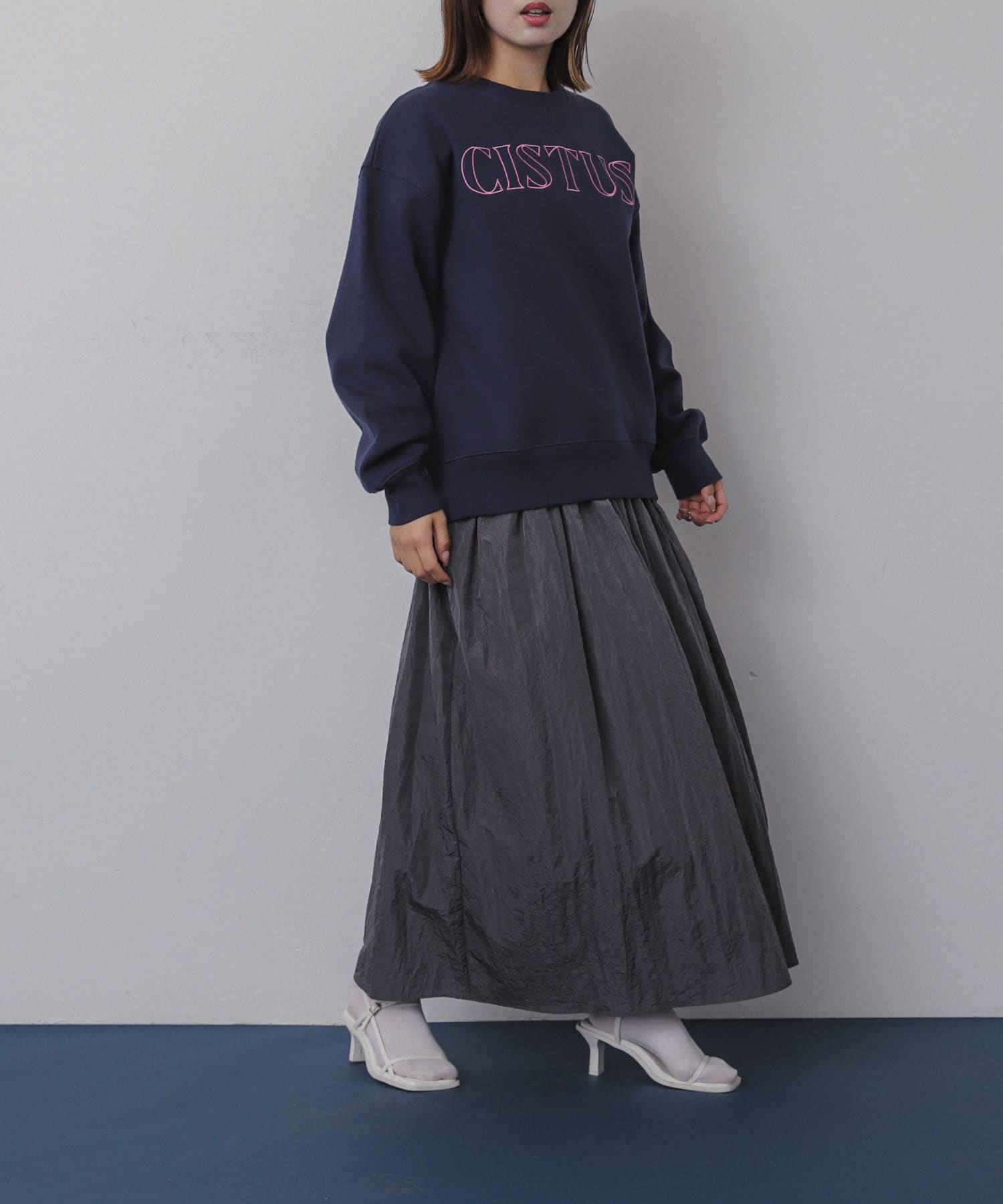 身長：158cm サイズ：one