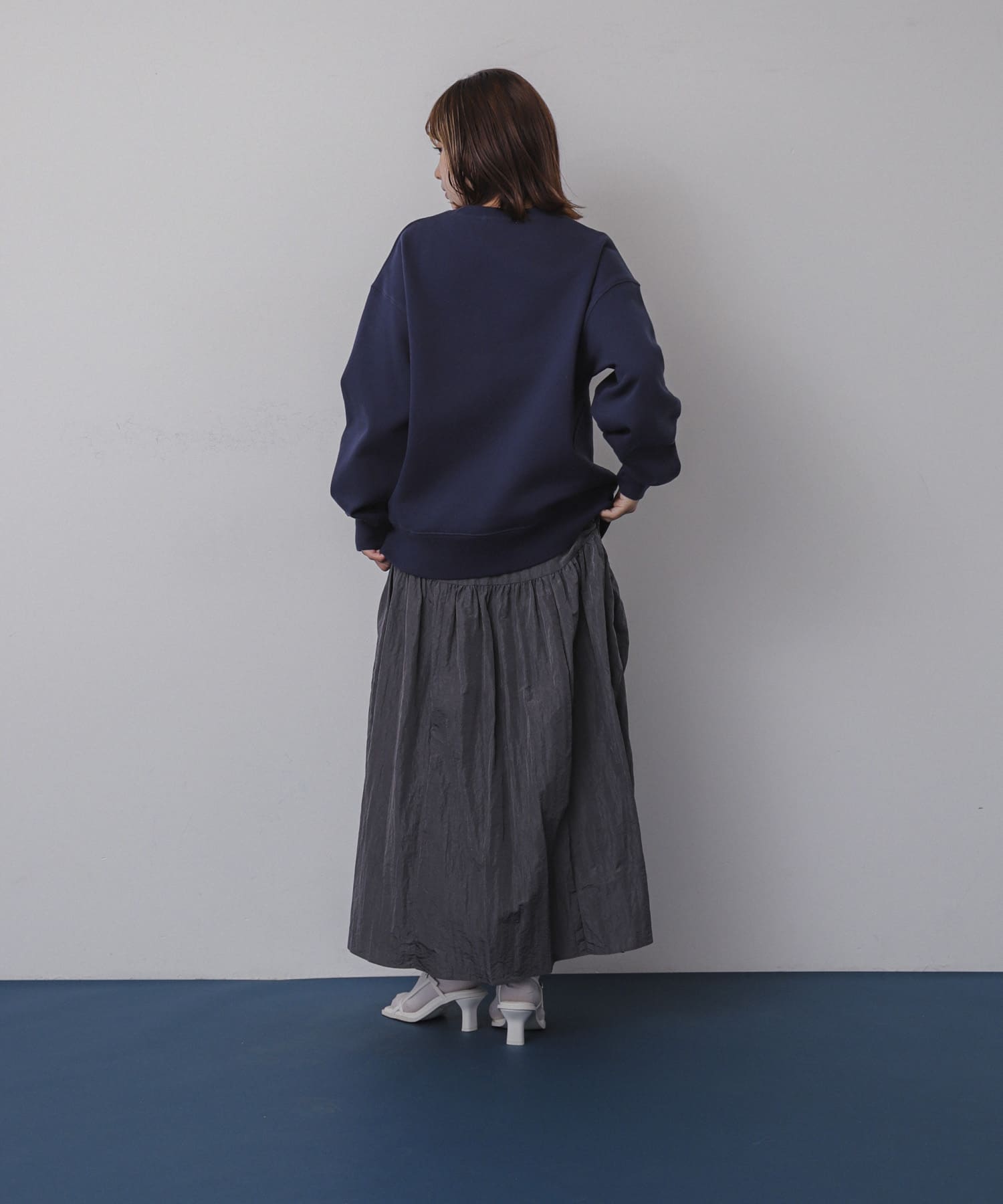身長：158cm サイズ：one