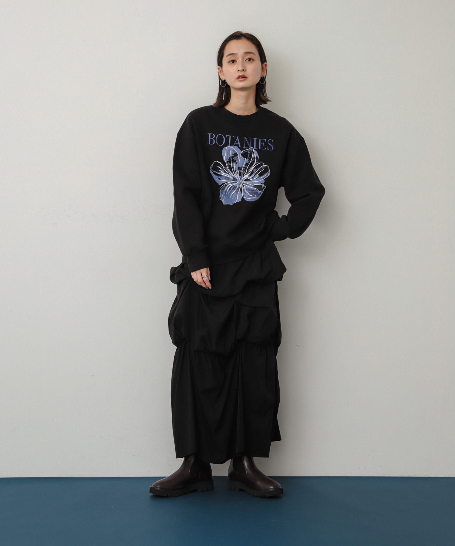 身長：169cm サイズ：one