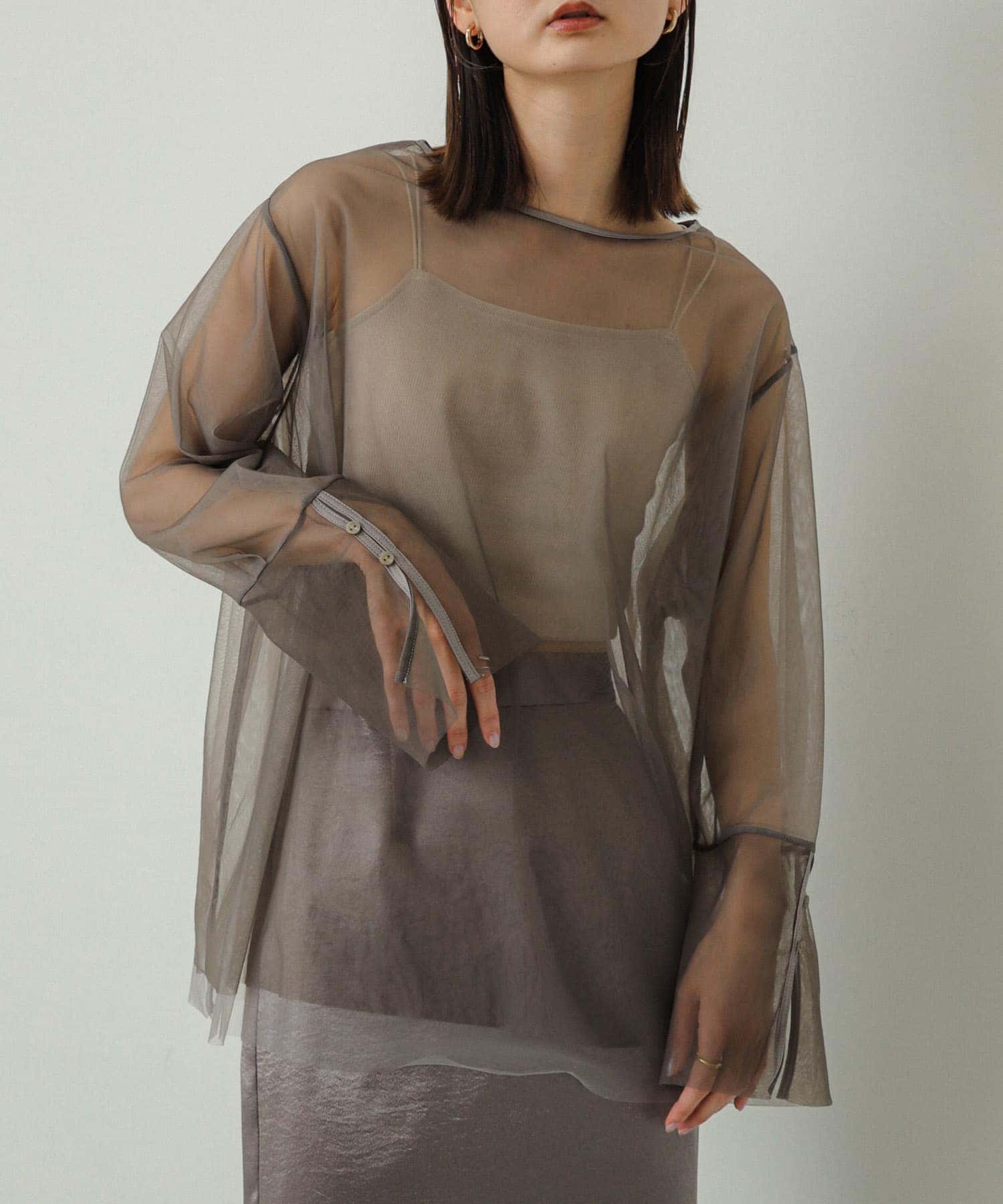 身長：169cm サイズ：one