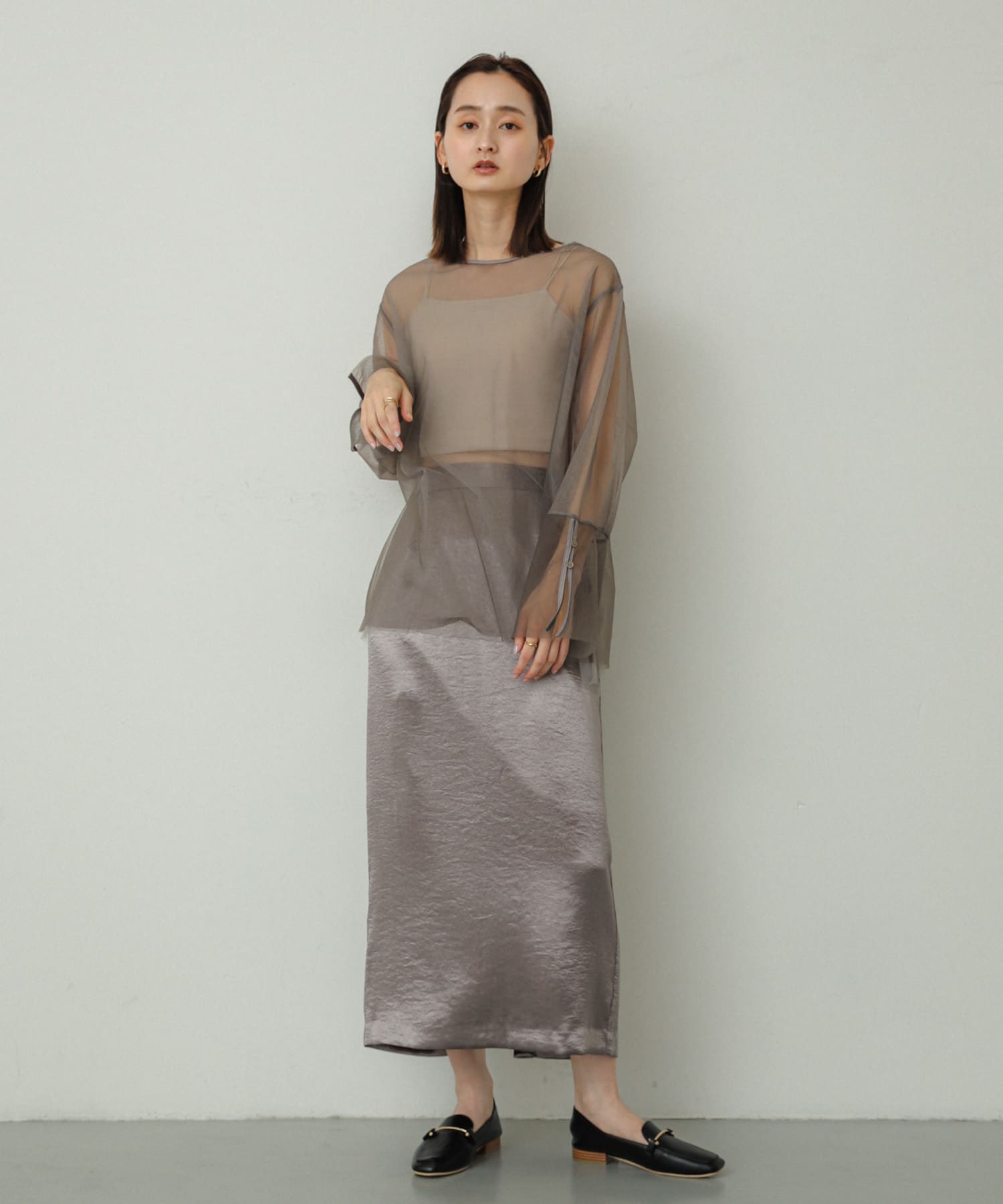 身長：169cm サイズ：one