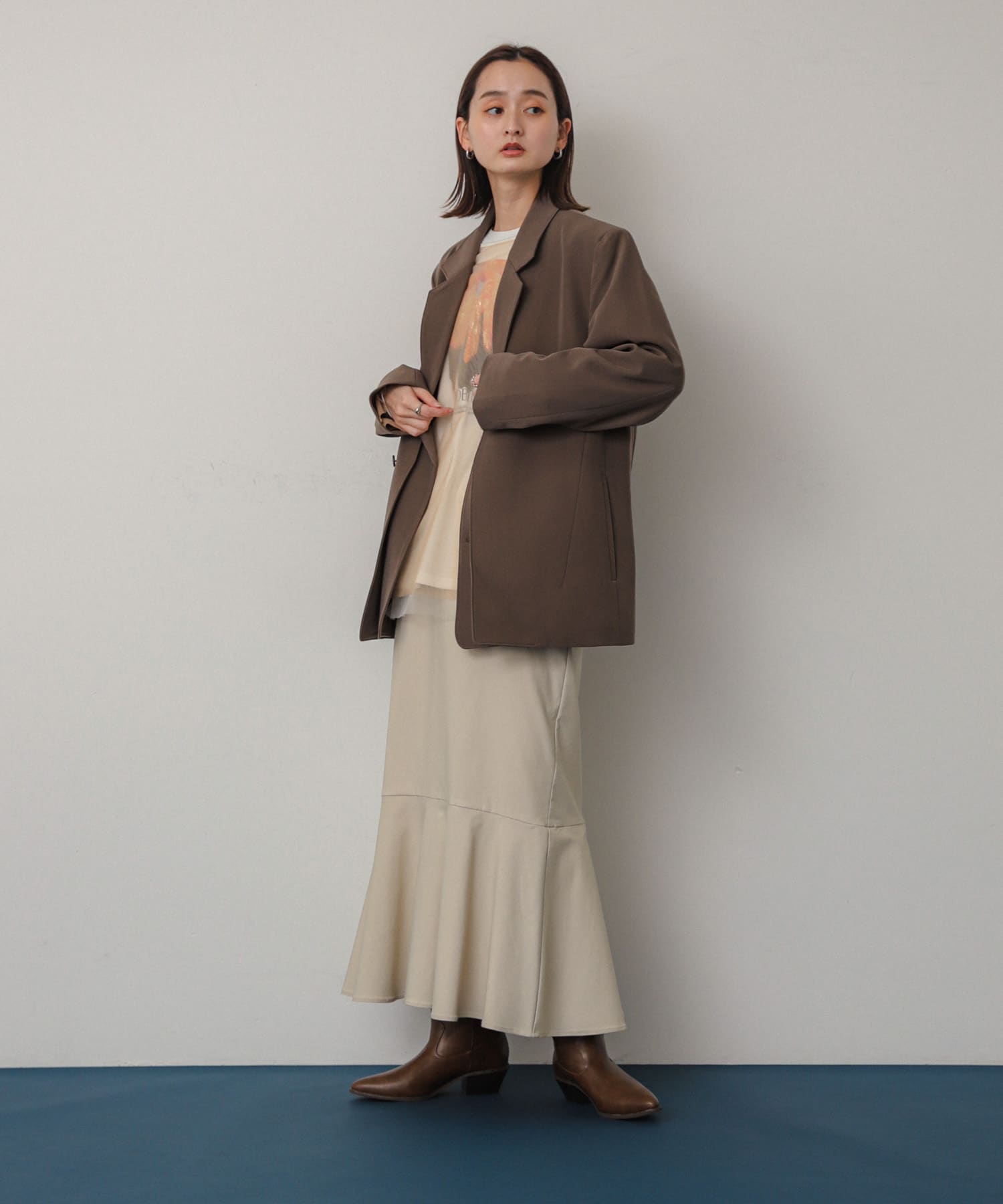 身長：169cm サイズ：one