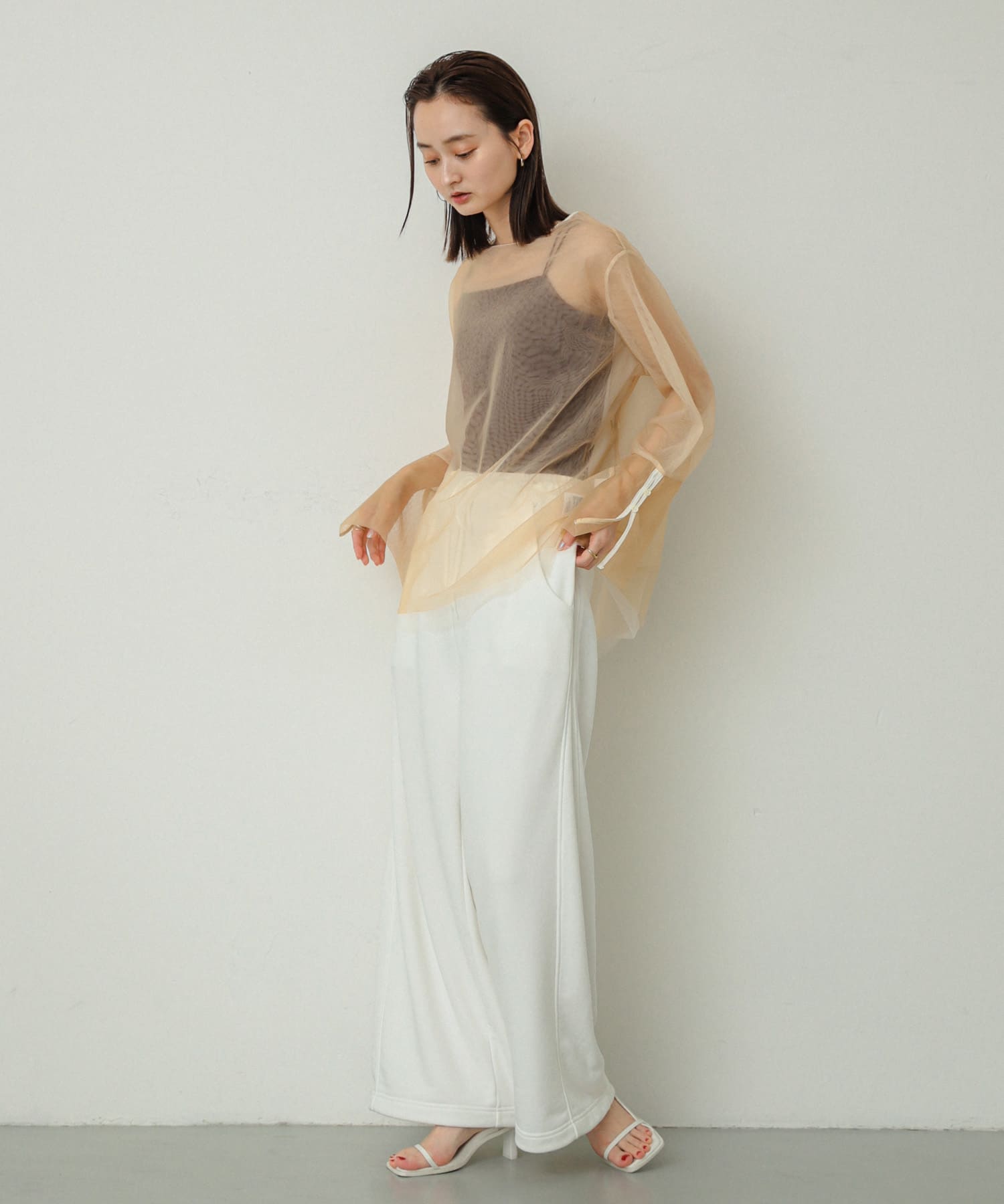 身長：169cm サイズ：one