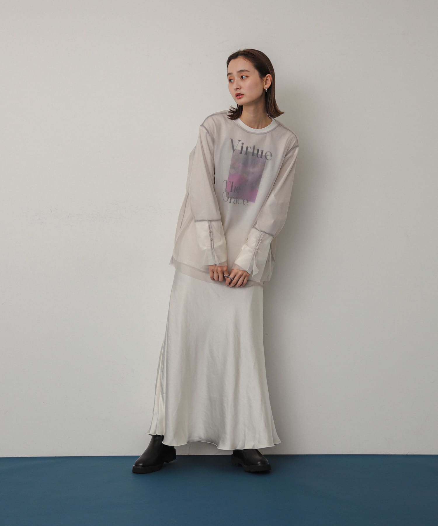 身長：169cm サイズ：one