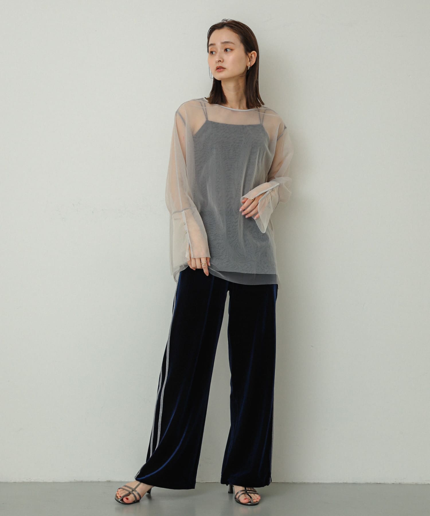 身長：169cm サイズ：one