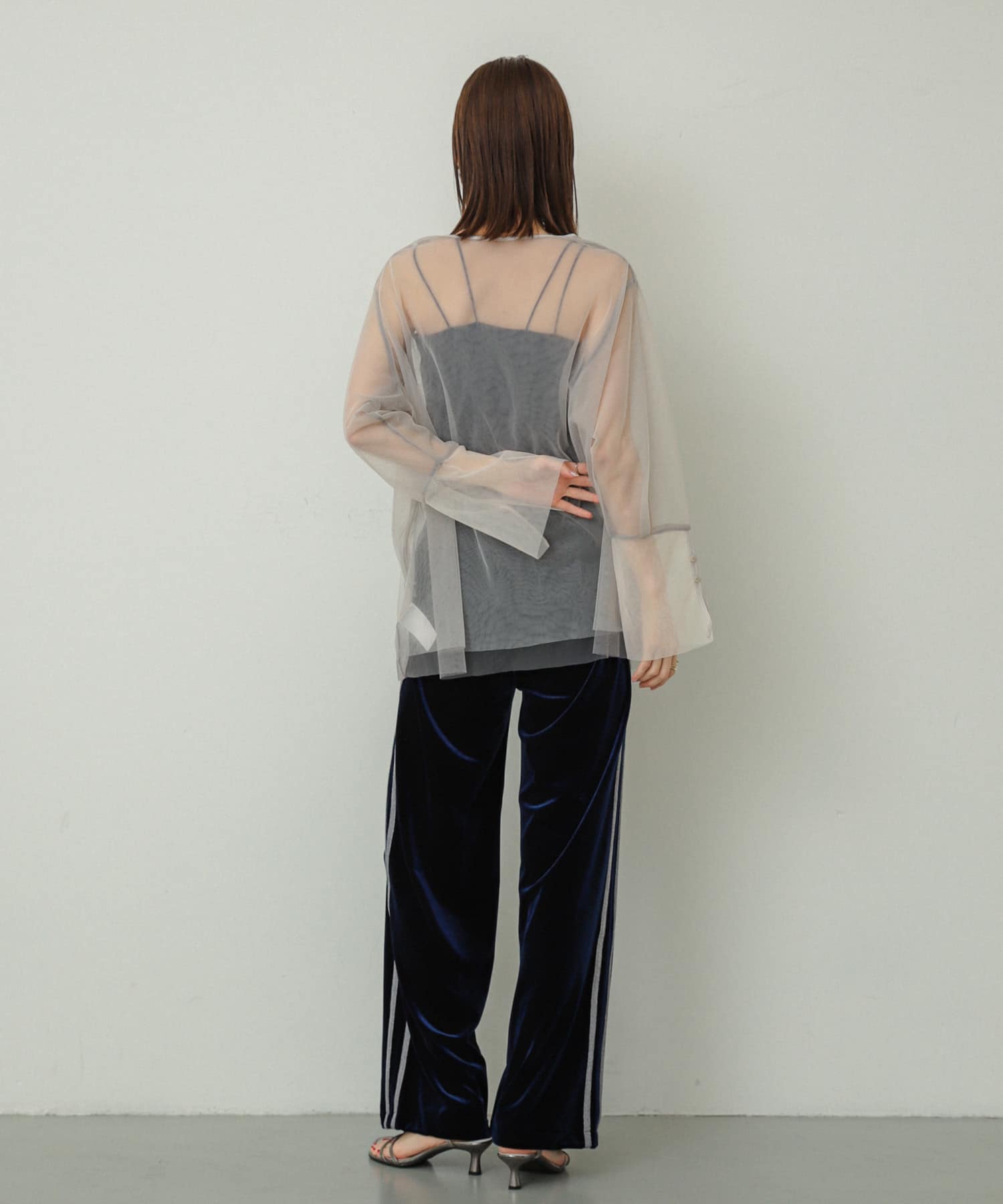 身長：169cm サイズ：one