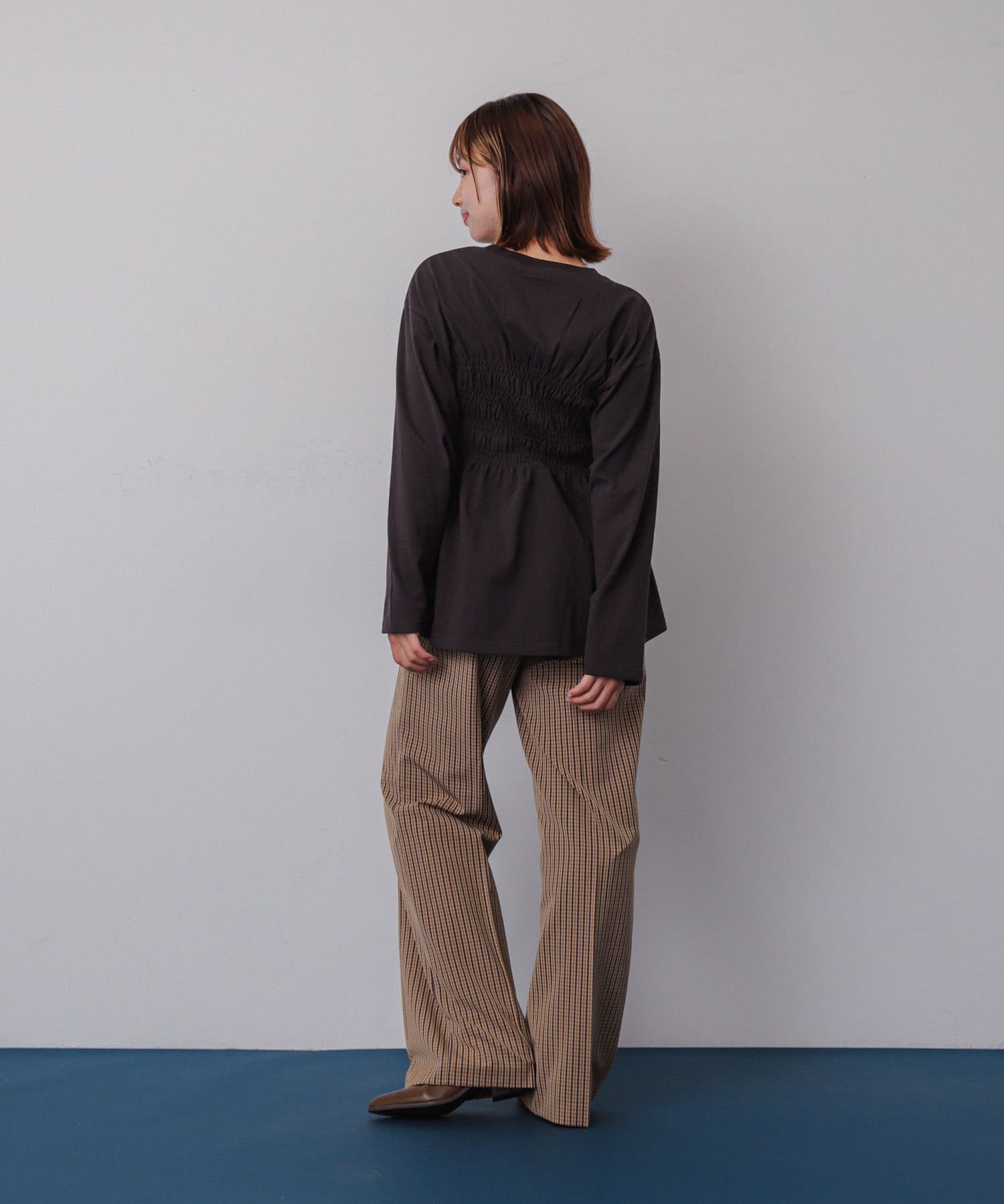 身長：158cm サイズ：one