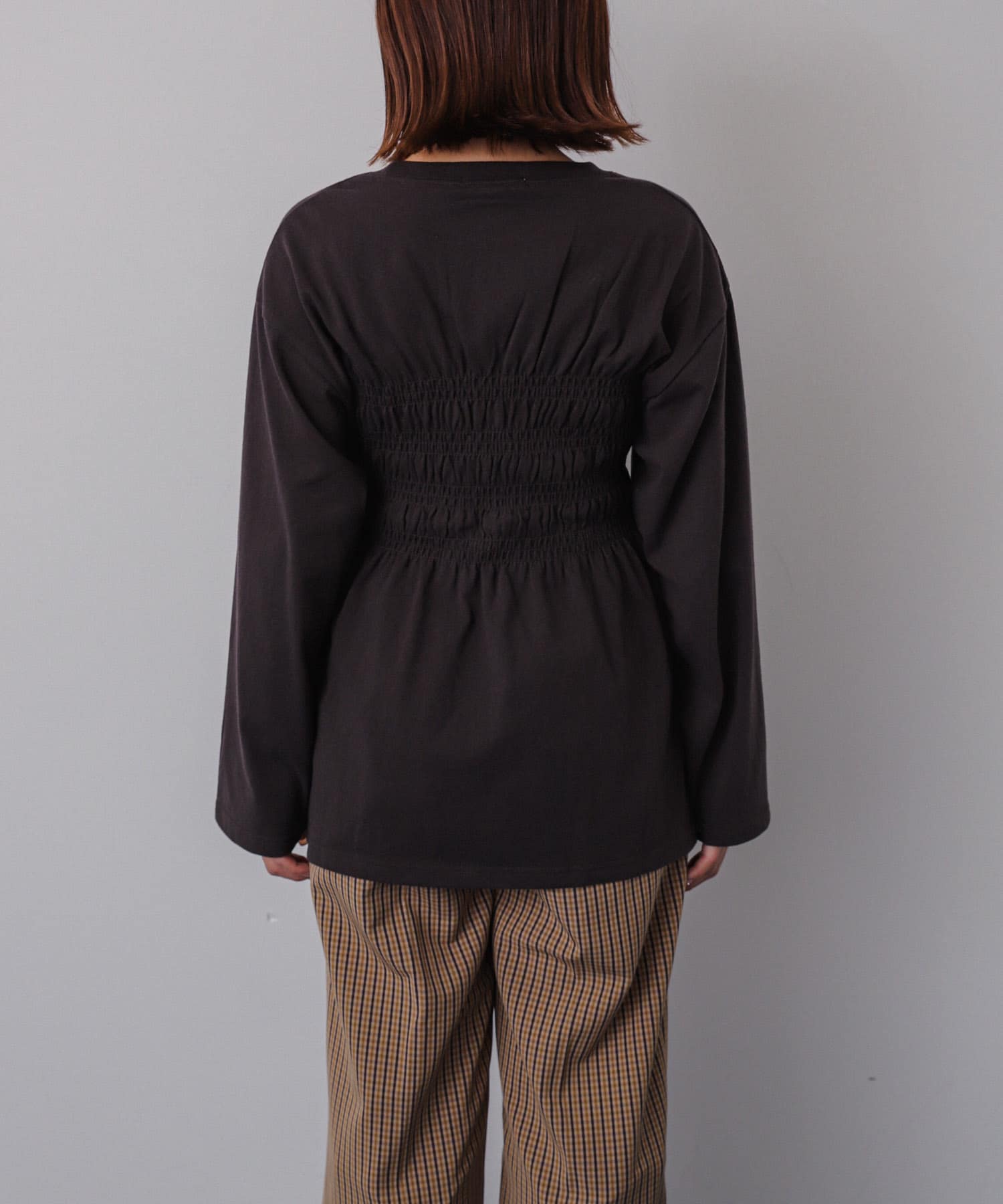 身長：158cm サイズ：one