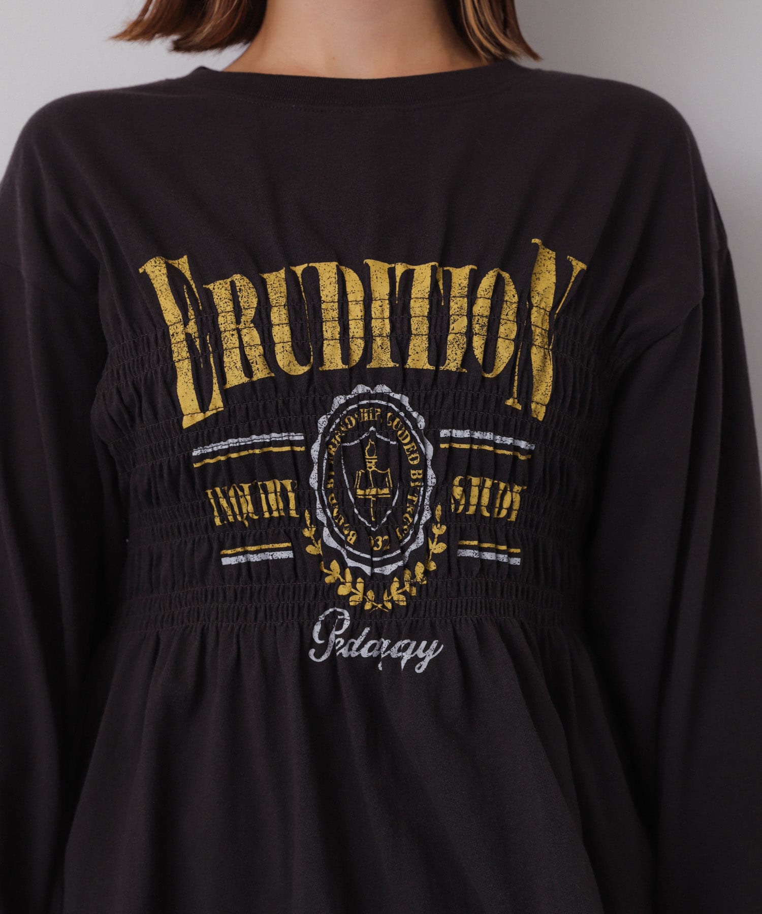 身長：158cm サイズ：one