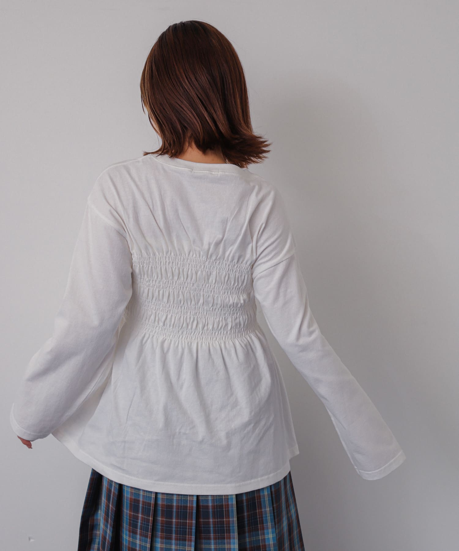 身長：158cm サイズ：one