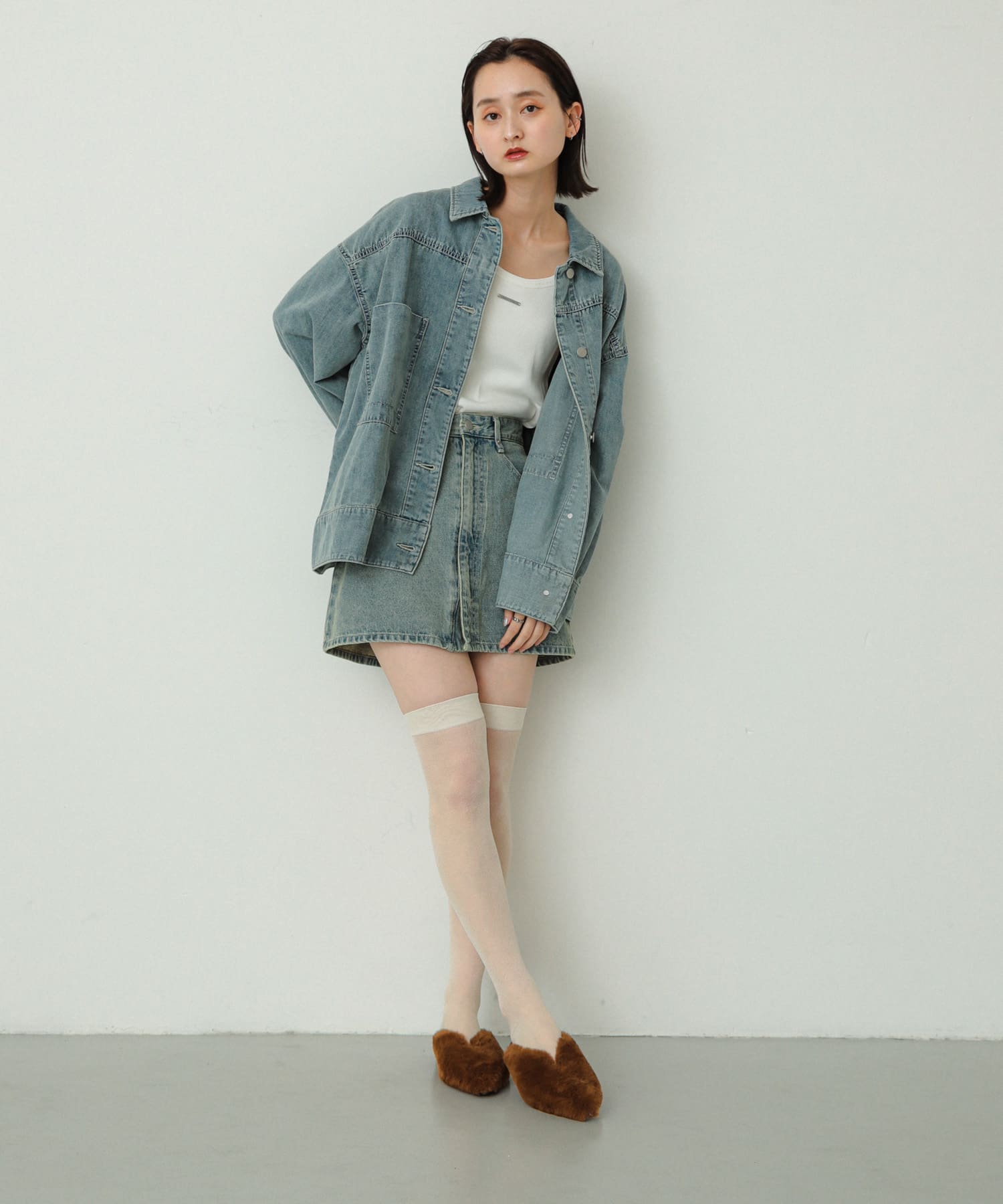 身長：169cm サイズ：one