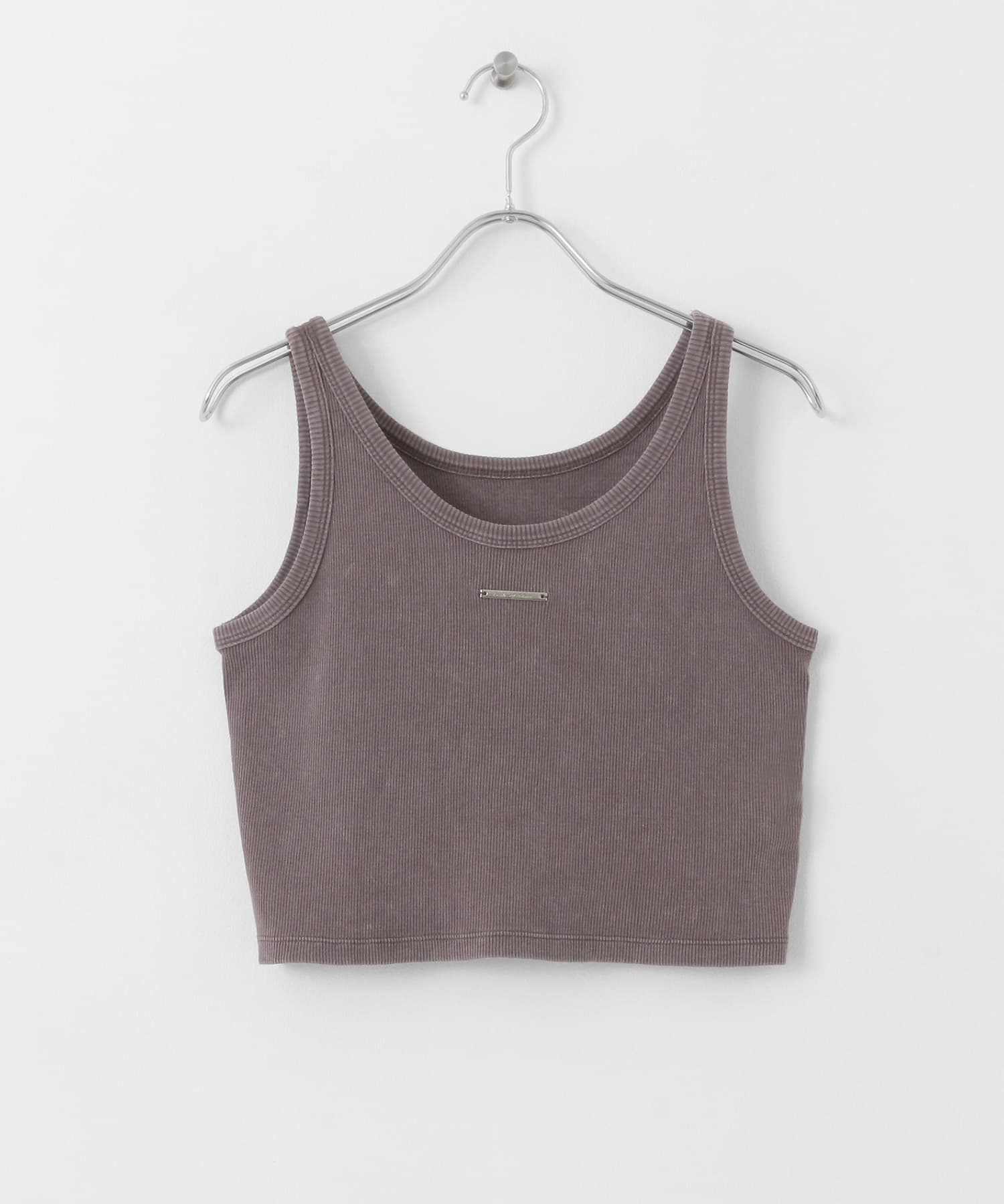 プレートピグメントタンクトップ GRAY COMPACT