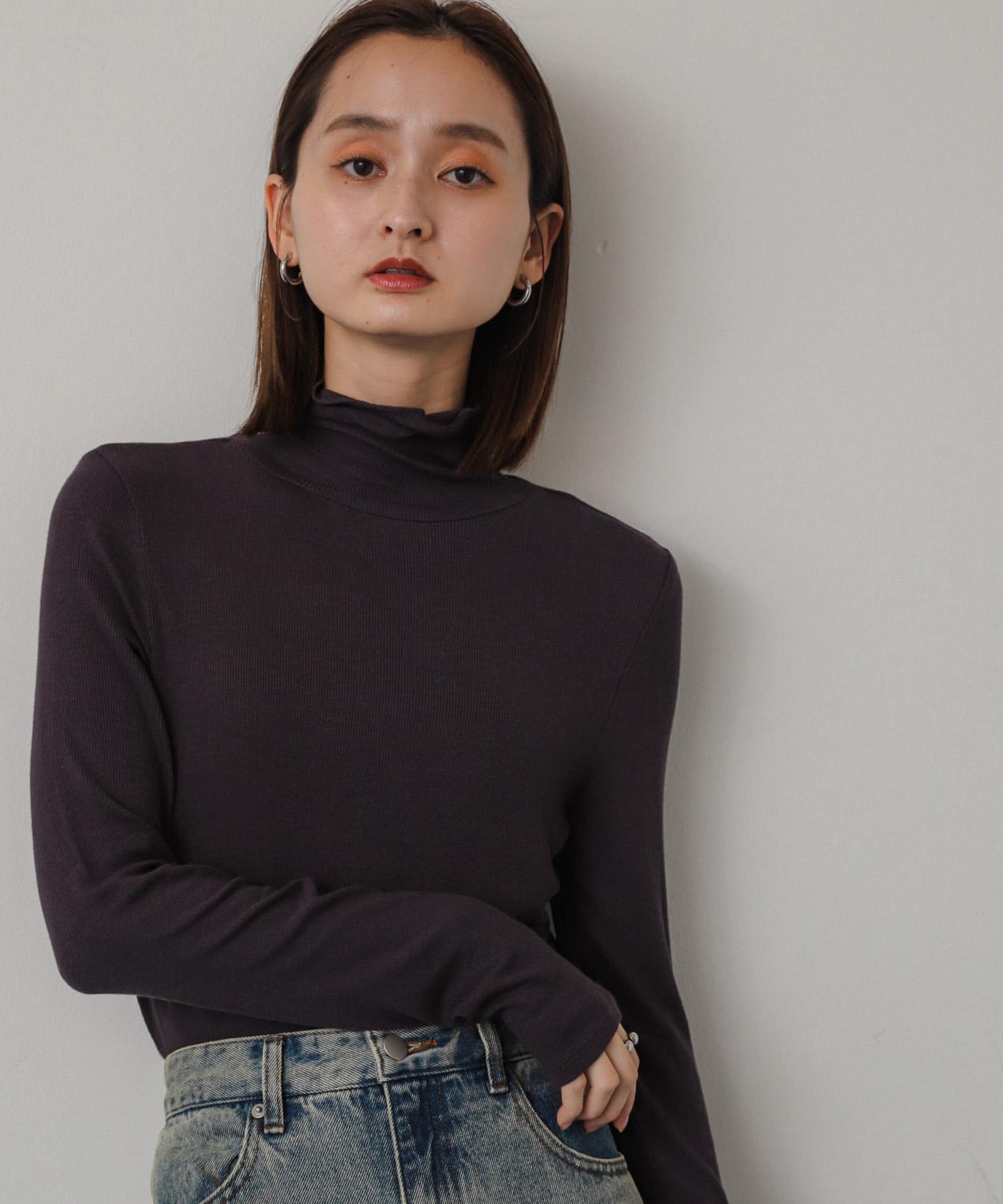 身長：169cm サイズ：one