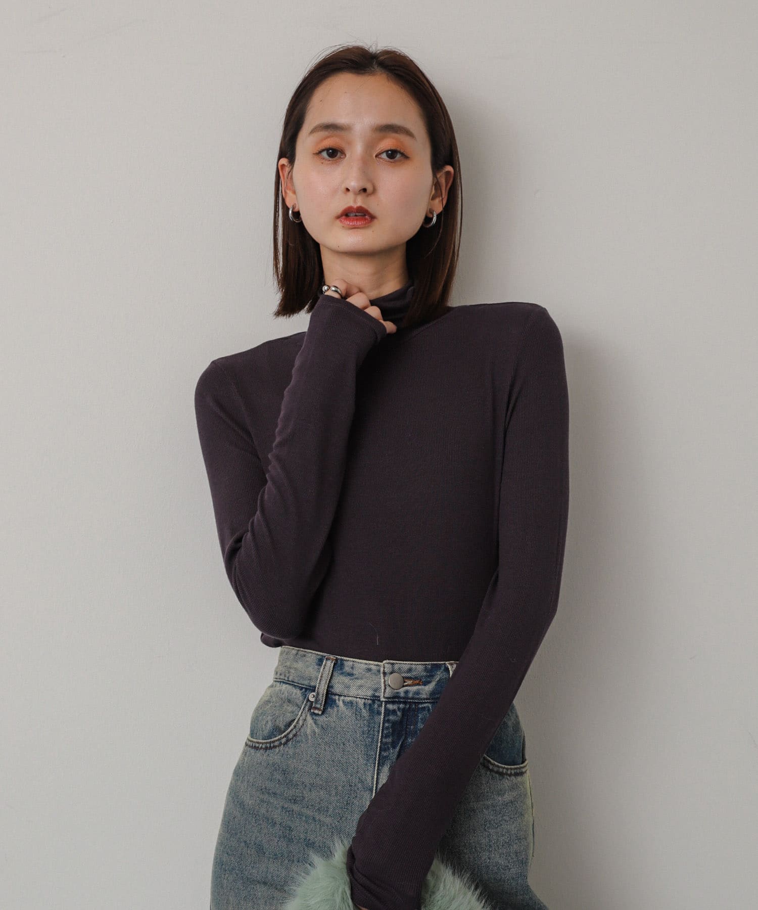 身長：169cm サイズ：one